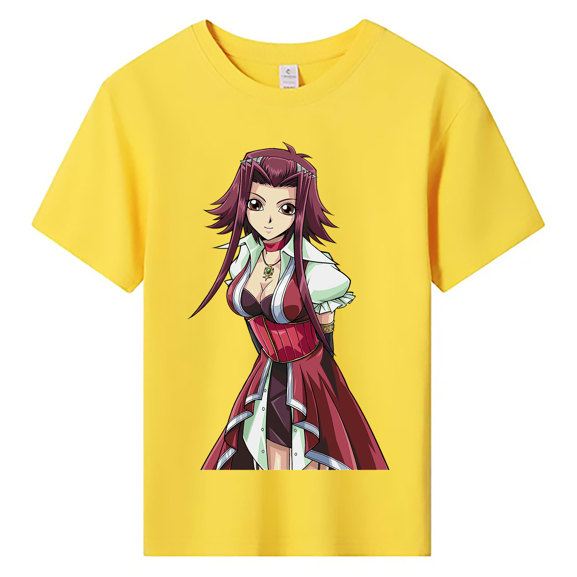 （画像用） 遊☆戯☆王 Yu-Gi-Oh! 綿100％キッズTシャツ（フロントプリント）