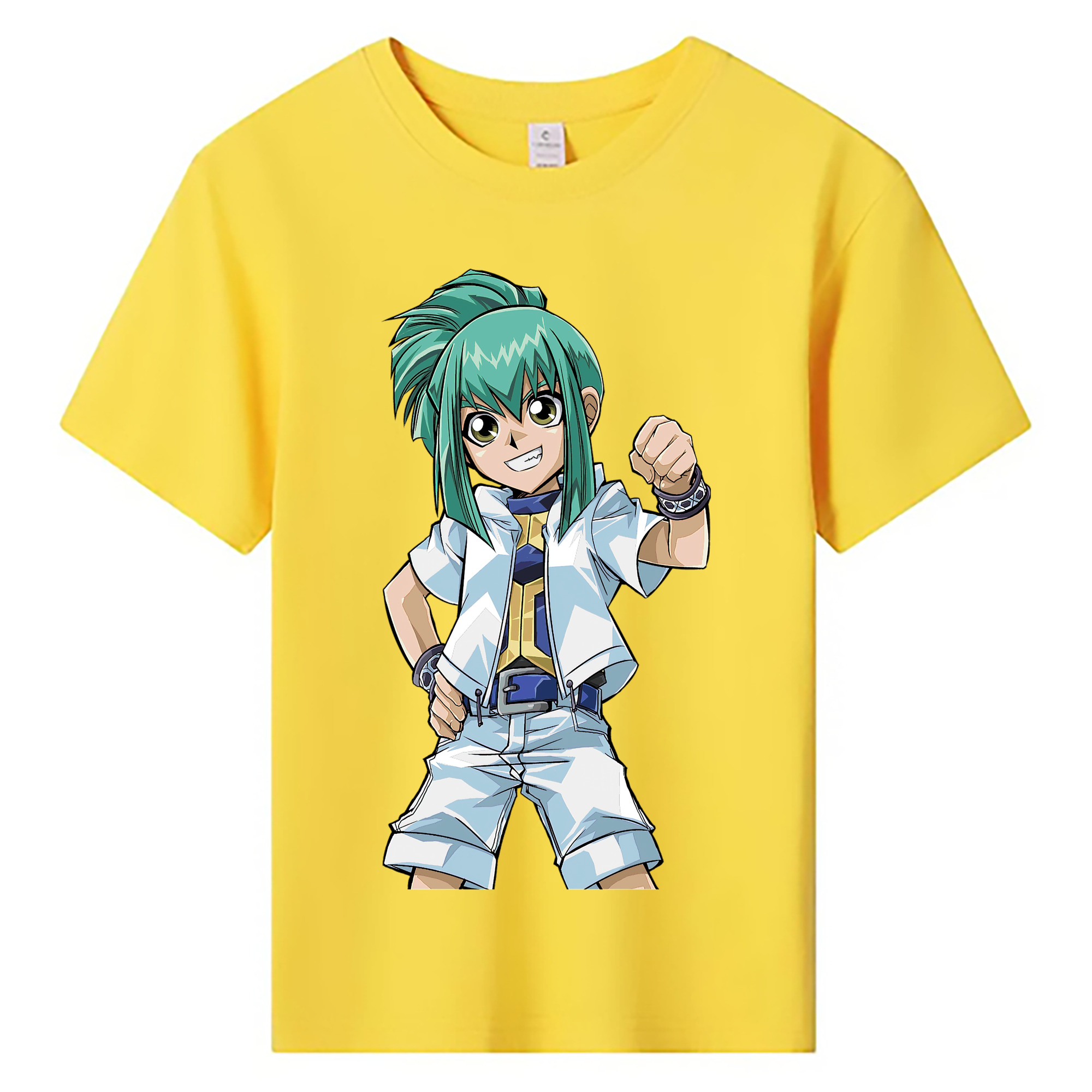 （画像用） 遊☆戯☆王 Yu-Gi-Oh! 綿100％キッズTシャツ（フロントプリント）
