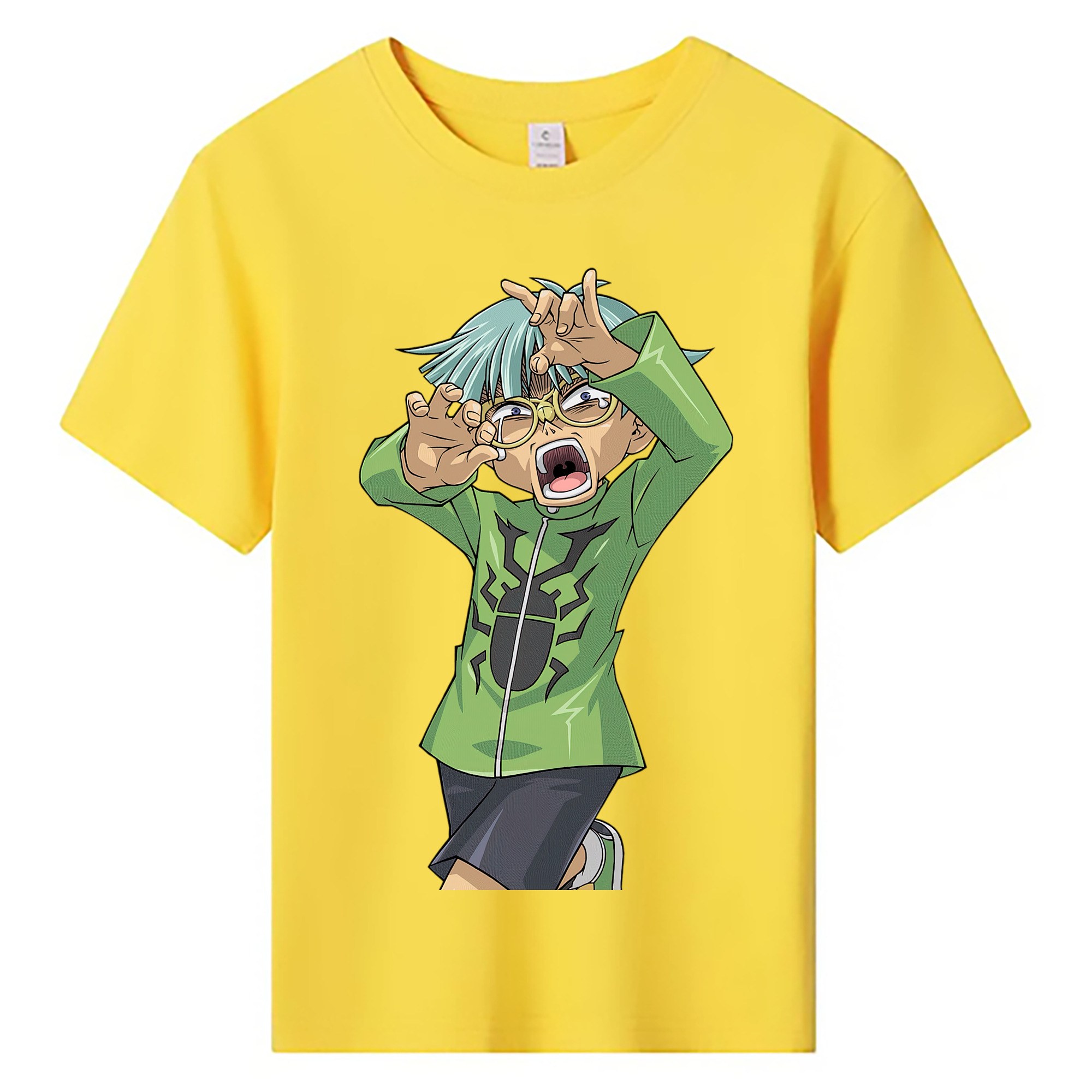 （画像用） 遊☆戯☆王 Yu-Gi-Oh! 綿100％キッズTシャツ（フロントプリント）