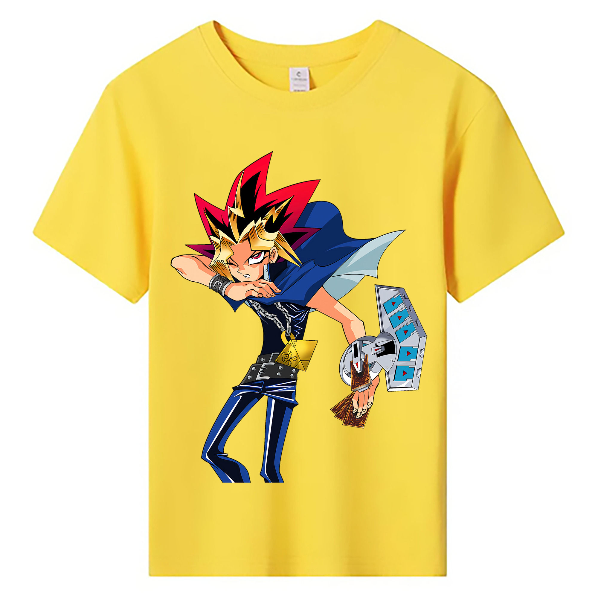 （画像用） 遊☆戯☆王 Yu-Gi-Oh! 綿100％キッズTシャツ（フロントプリント）