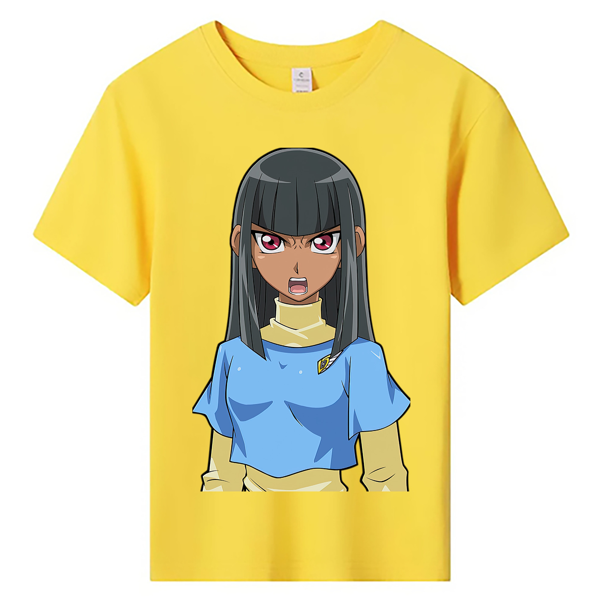 （画像用） 遊☆戯☆王 Yu-Gi-Oh! 綿100％キッズTシャツ（フロントプリント）