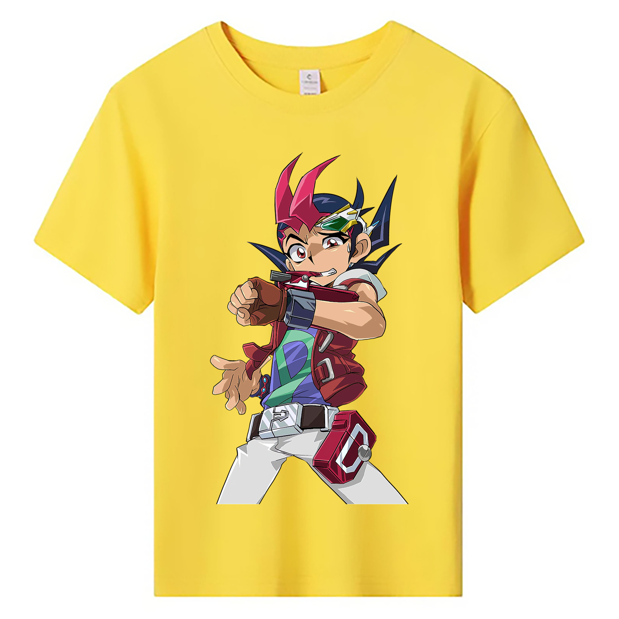 （画像用） 遊☆戯☆王 Yu-Gi-Oh! 綿100％キッズTシャツ（フロントプリント）