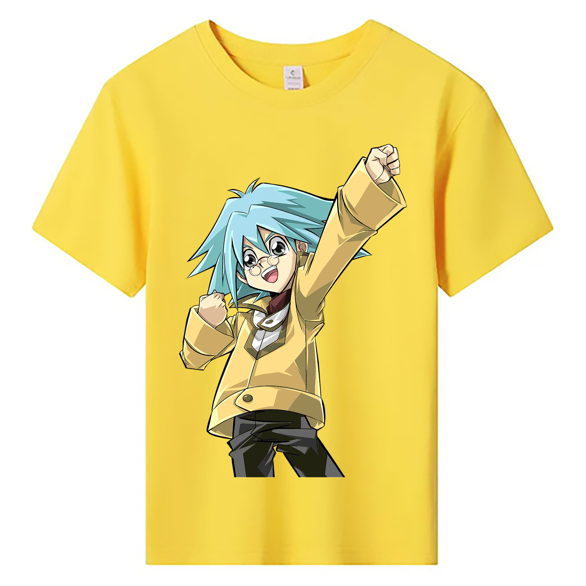 （画像用） 遊☆戯☆王 Yu-Gi-Oh! 綿100％キッズTシャツ（フロントプリント）