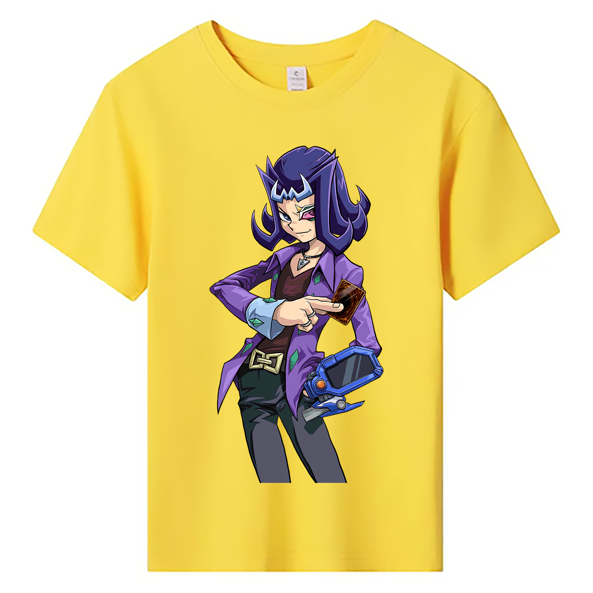 （画像用） 遊☆戯☆王 Yu-Gi-Oh! 綿100％キッズTシャツ（フロントプリント）