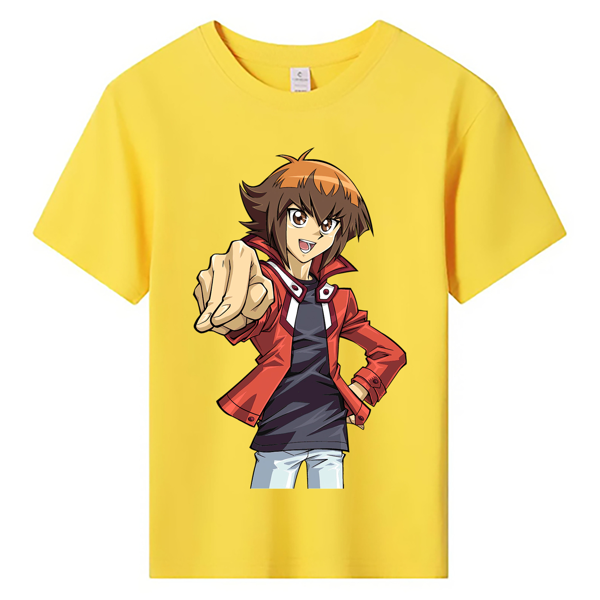 （画像用） 遊☆戯☆王 Yu-Gi-Oh! 綿100％キッズTシャツ（フロントプリント）