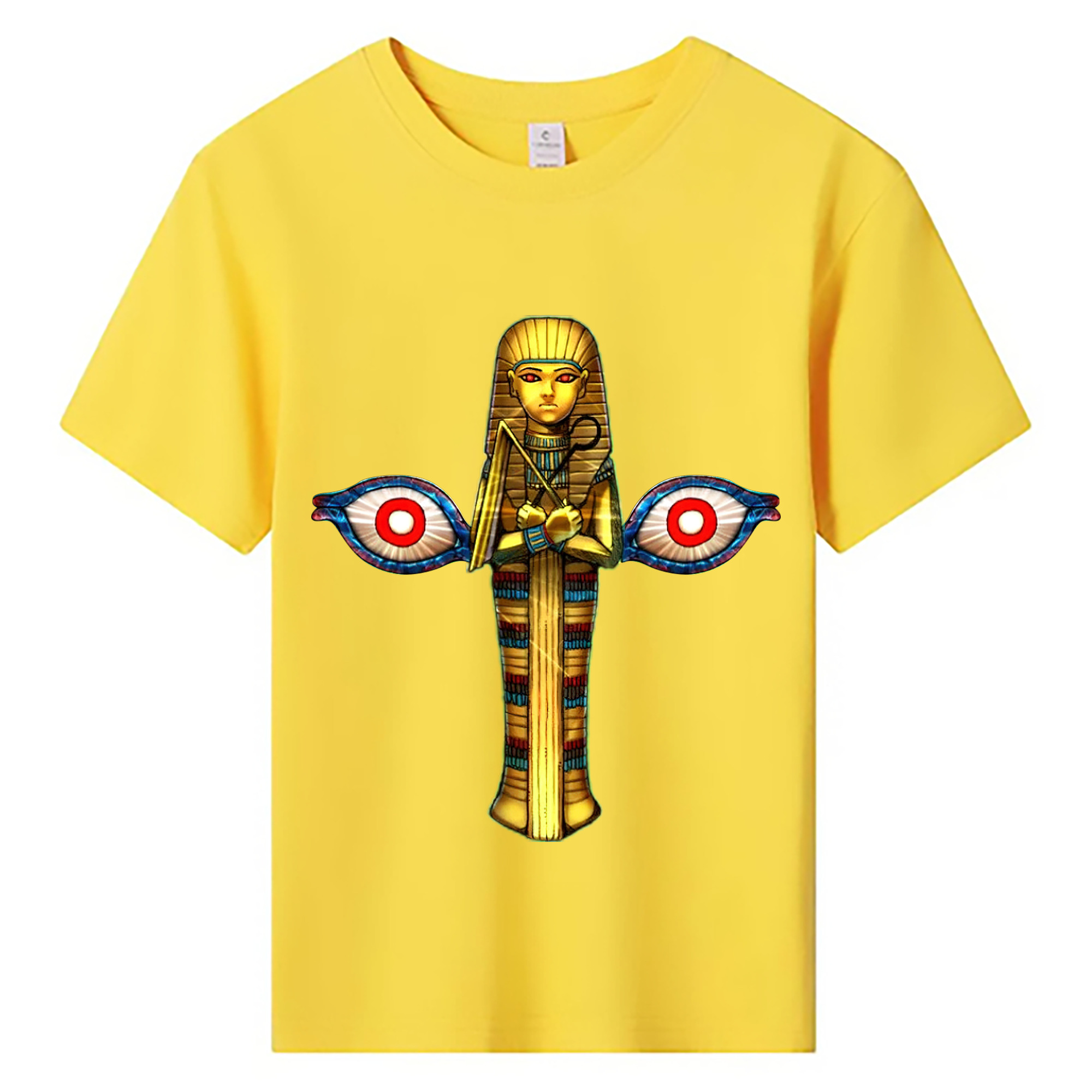 （画像用） 遊☆戯☆王 Yu-Gi-Oh! 綿100％キッズTシャツ（フロントプリント）