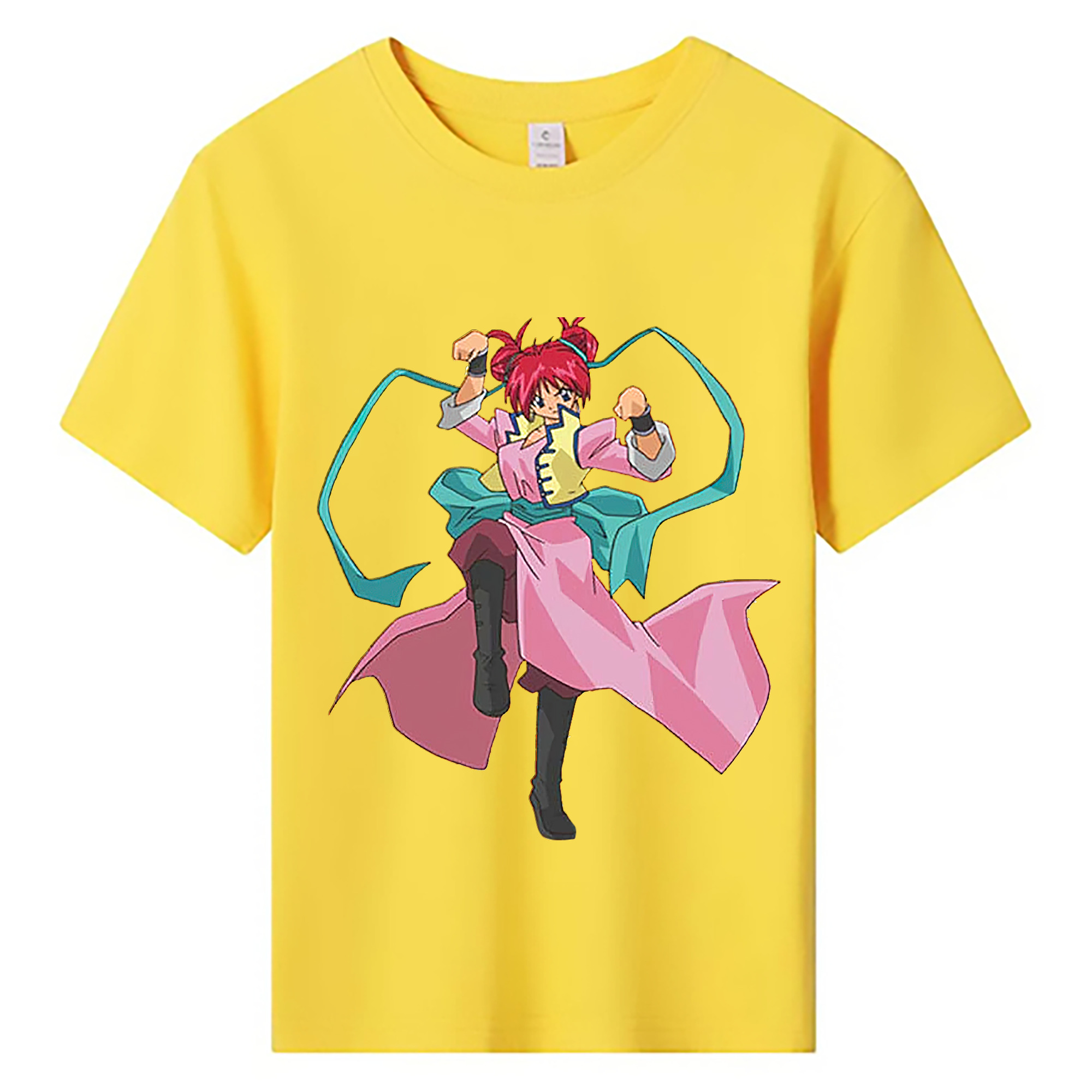 （画像用） 遊☆戯☆王 Yu-Gi-Oh! 綿100％キッズTシャツ（フロントプリント）