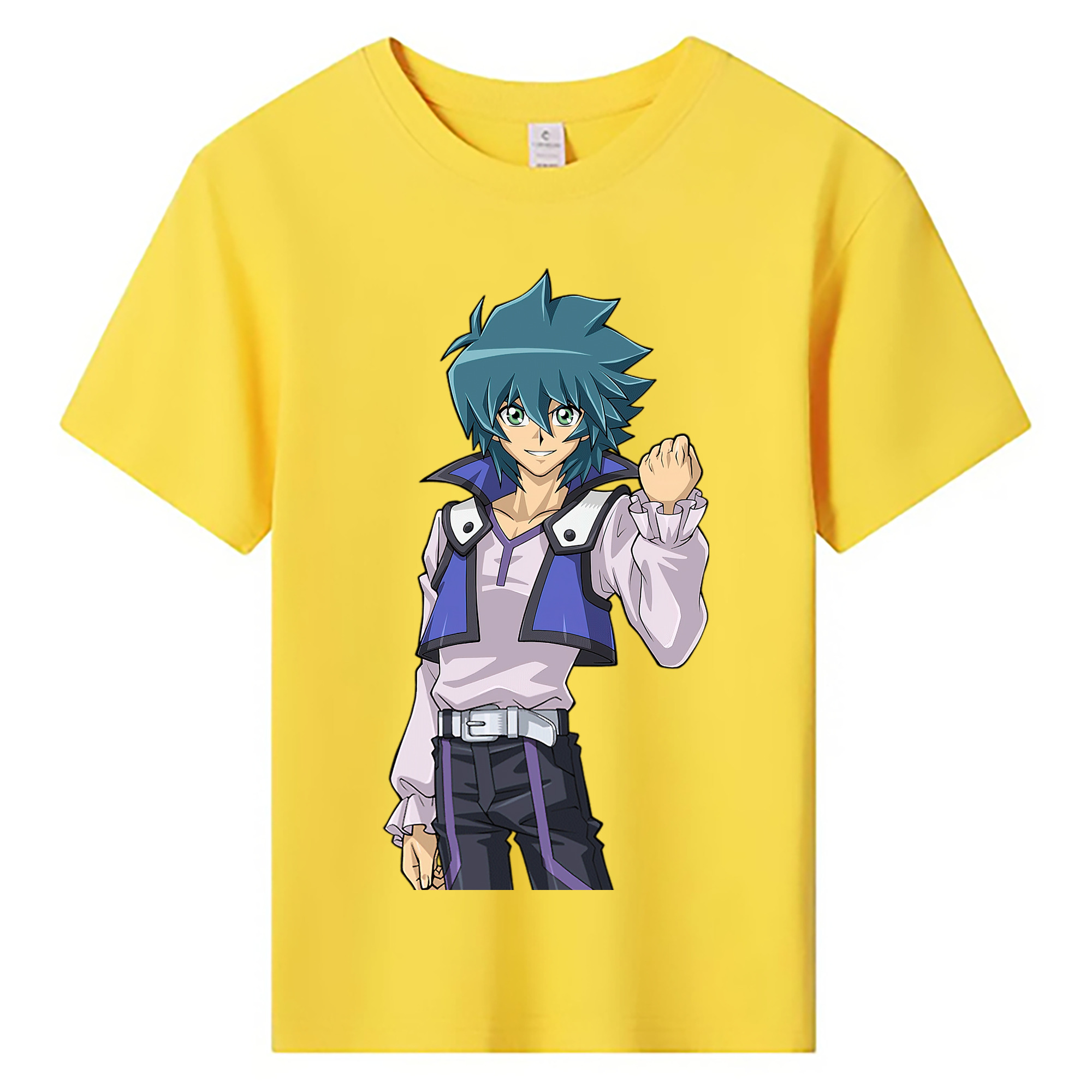 （画像用） 遊☆戯☆王 Yu-Gi-Oh! 綿100％キッズTシャツ（フロントプリント）