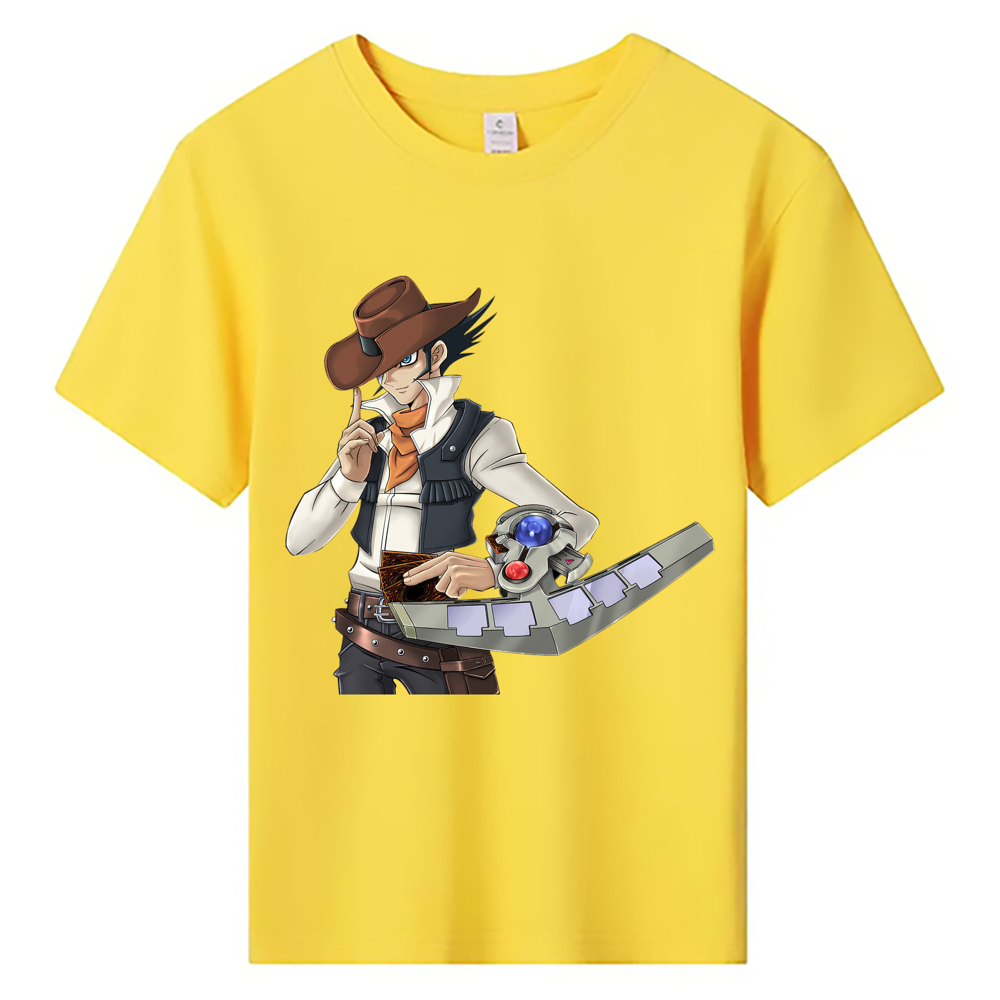 （画像用） 遊☆戯☆王 Yu-Gi-Oh! 綿100％キッズTシャツ（フロントプリント）