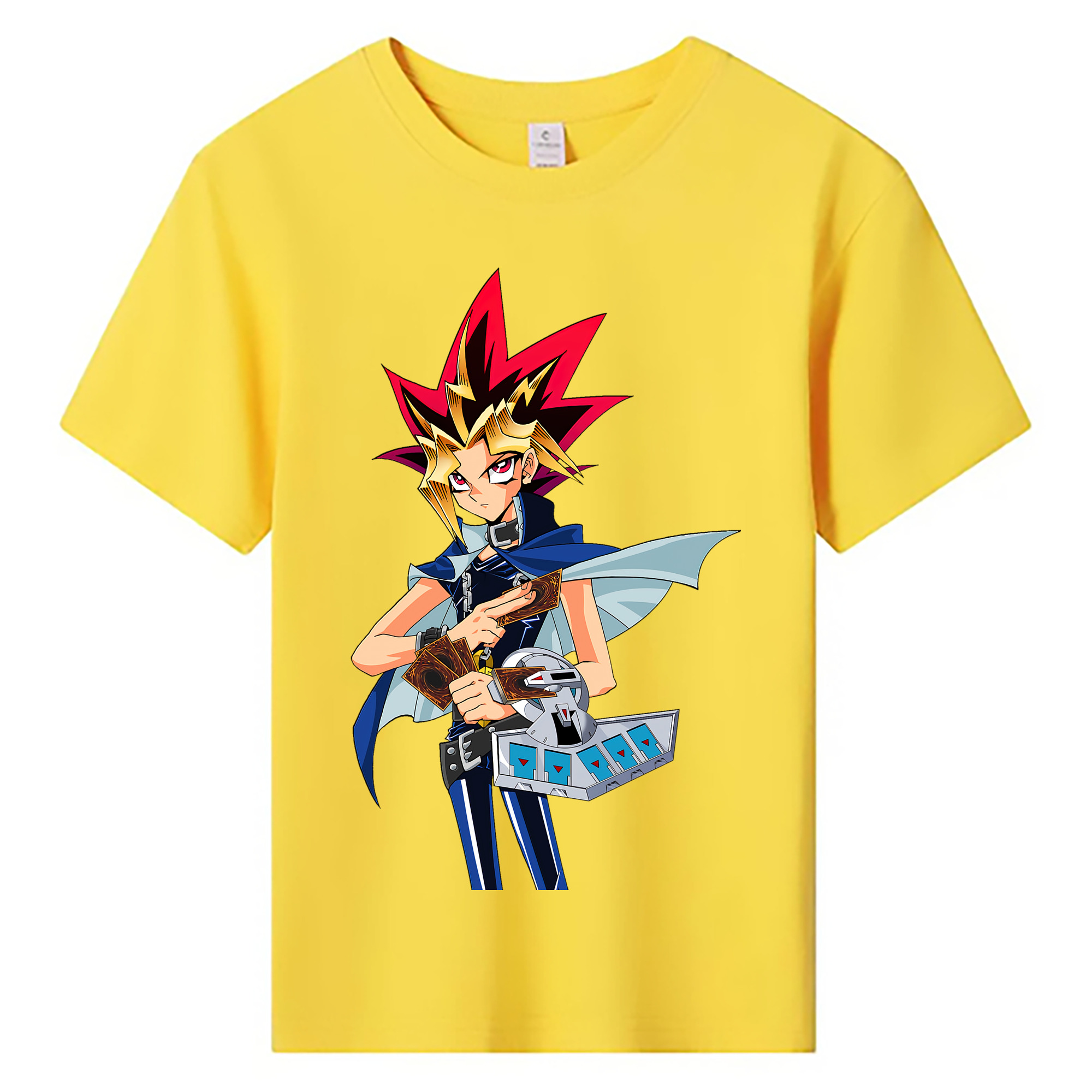 （画像用） 遊☆戯☆王 Yu-Gi-Oh! 綿100％キッズTシャツ（フロントプリント）