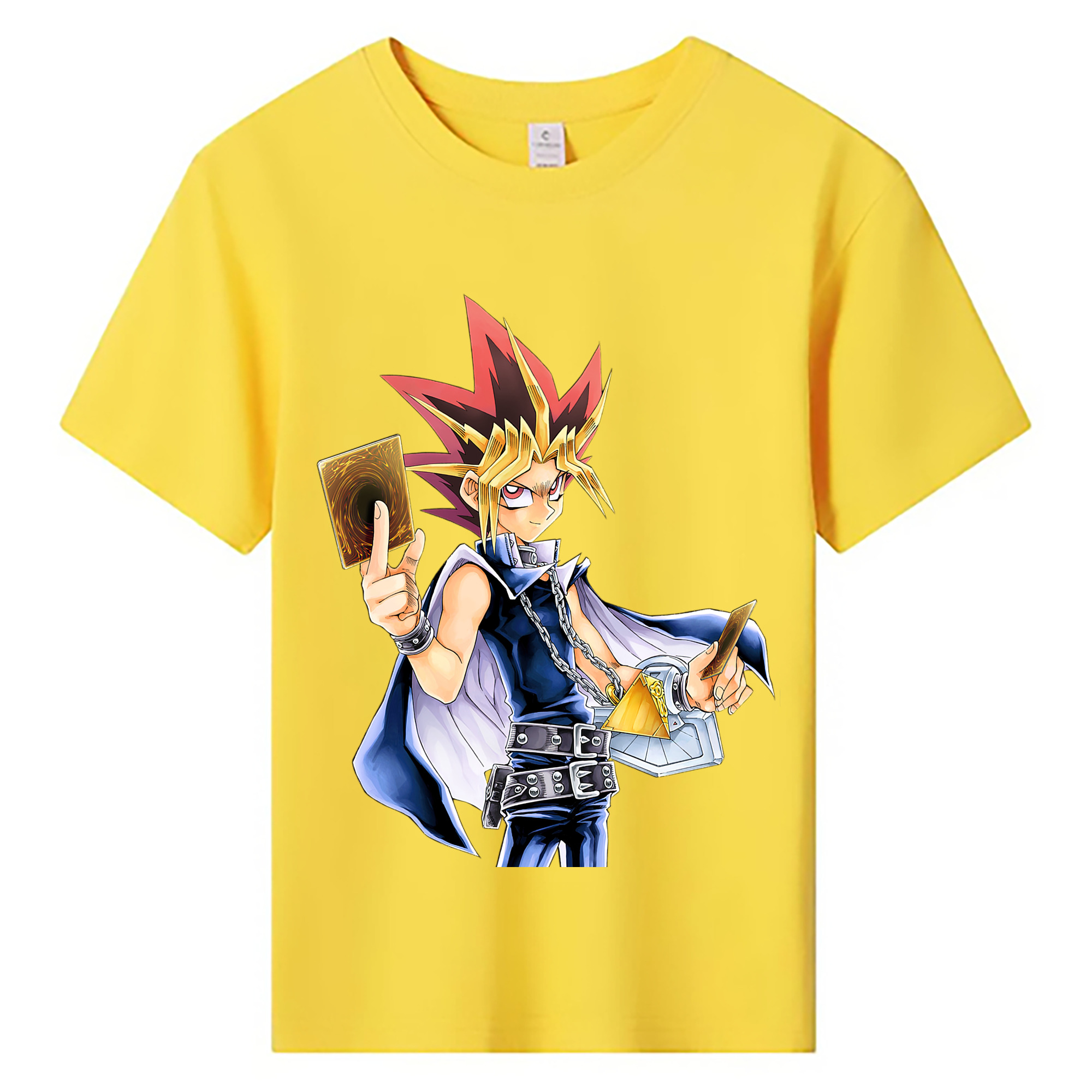 （画像用） 遊☆戯☆王 Yu-Gi-Oh! 綿100％キッズTシャツ（フロントプリント）