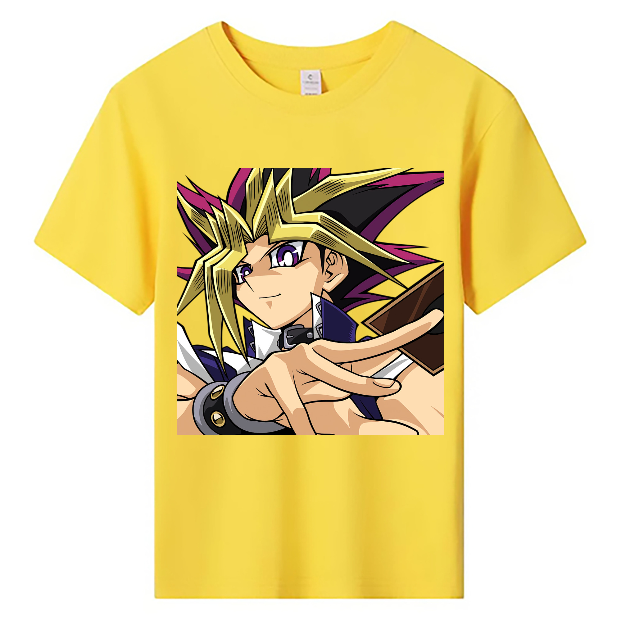 （画像用） 遊☆戯☆王 Yu-Gi-Oh! 綿100％キッズTシャツ（フロントプリント）
