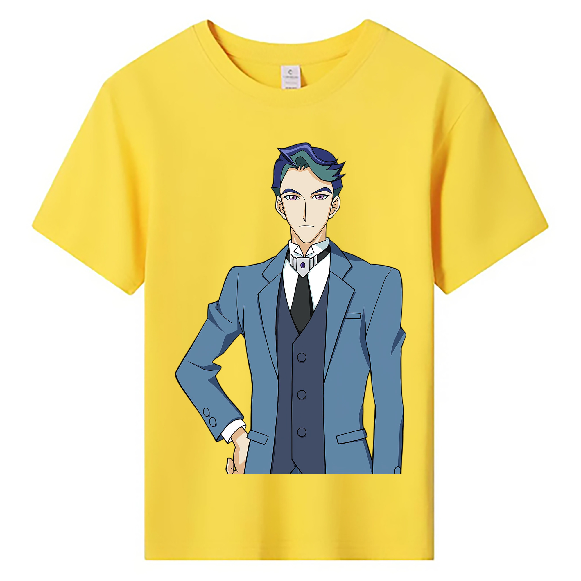 （画像用） 遊☆戯☆王 Yu-Gi-Oh! 綿100％キッズTシャツ（フロントプリント）