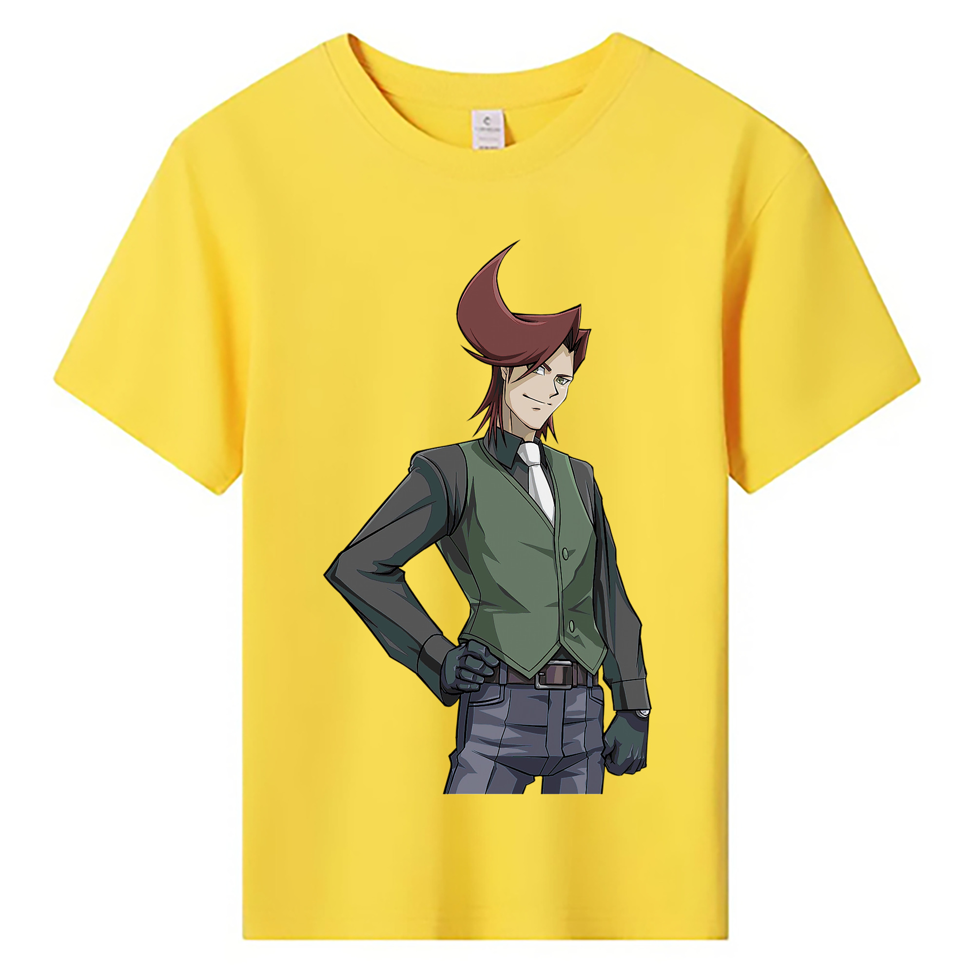 （画像用） 遊☆戯☆王 Yu-Gi-Oh! 綿100％キッズTシャツ（フロントプリント）