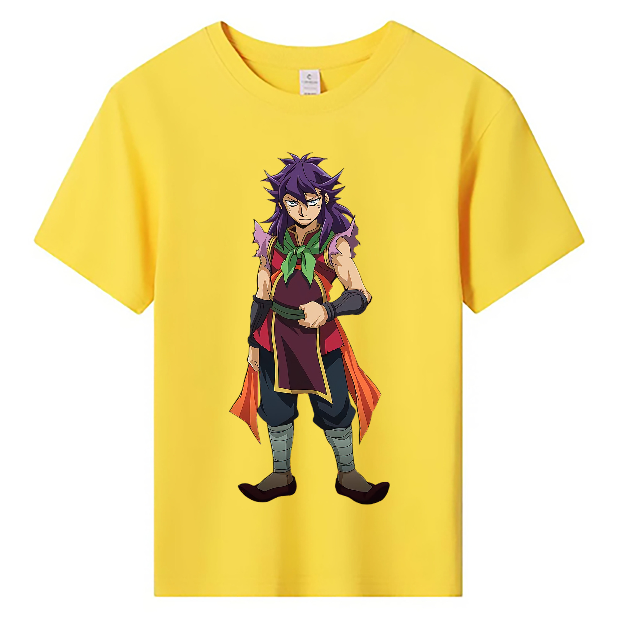 （画像用） 遊☆戯☆王 Yu-Gi-Oh! 綿100％キッズTシャツ（フロントプリント）