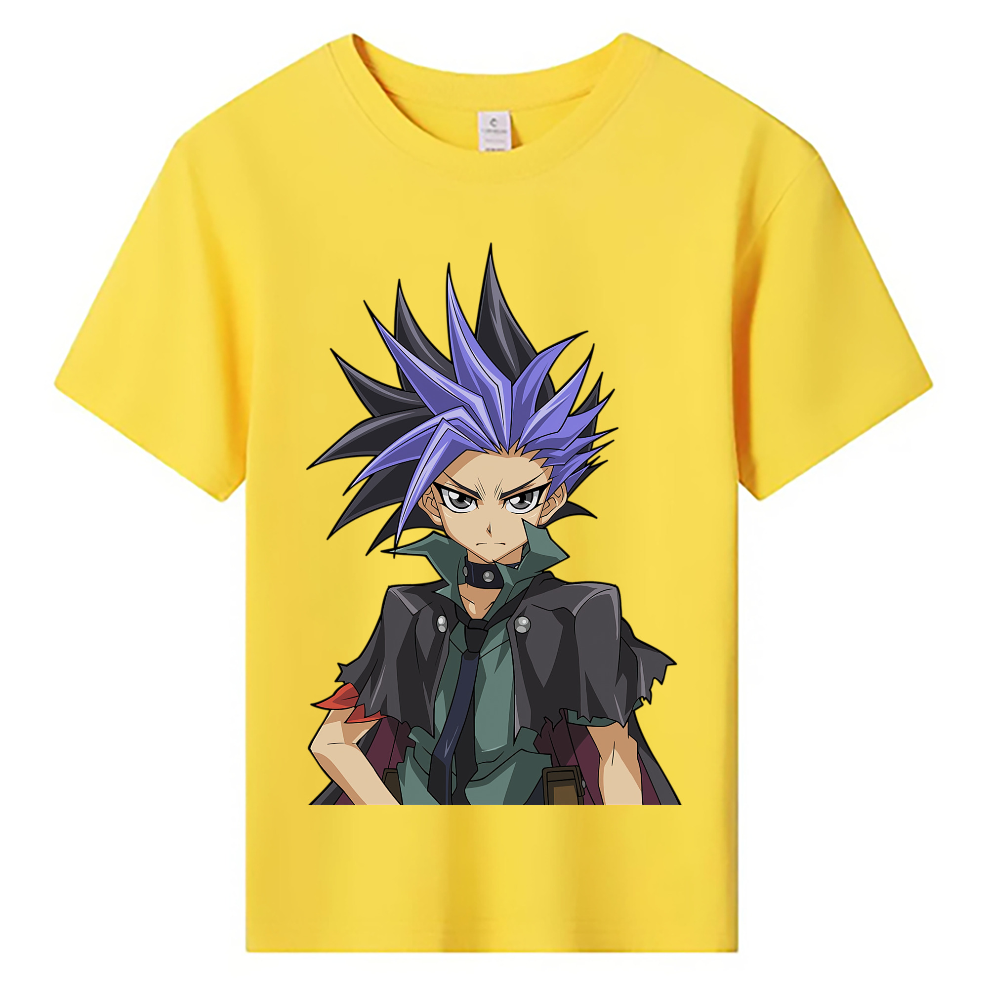 （画像用） 遊☆戯☆王 Yu-Gi-Oh! 綿100％キッズTシャツ（フロントプリント）