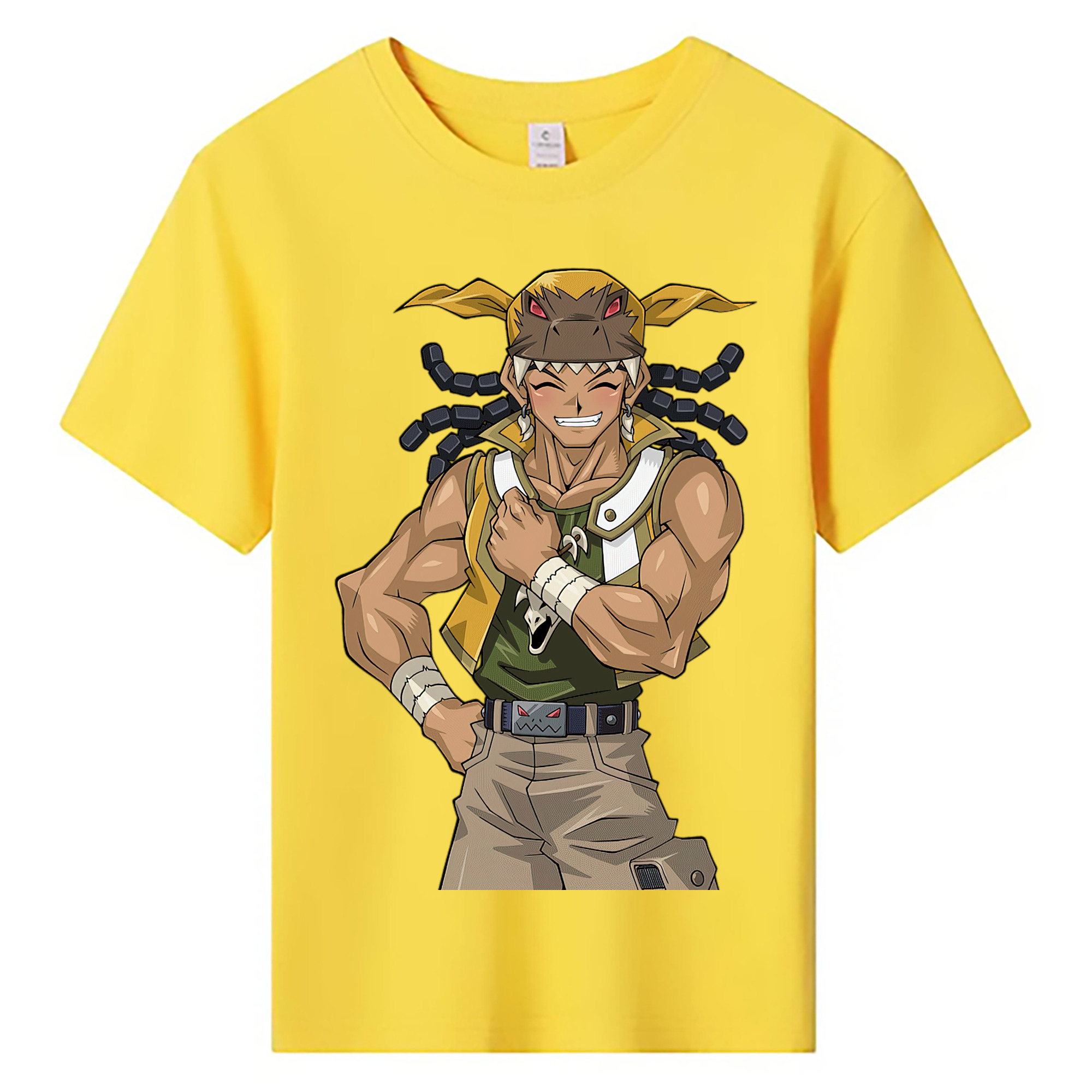 （画像用） 遊☆戯☆王 Yu-Gi-Oh! 綿100％キッズTシャツ（フロントプリント）