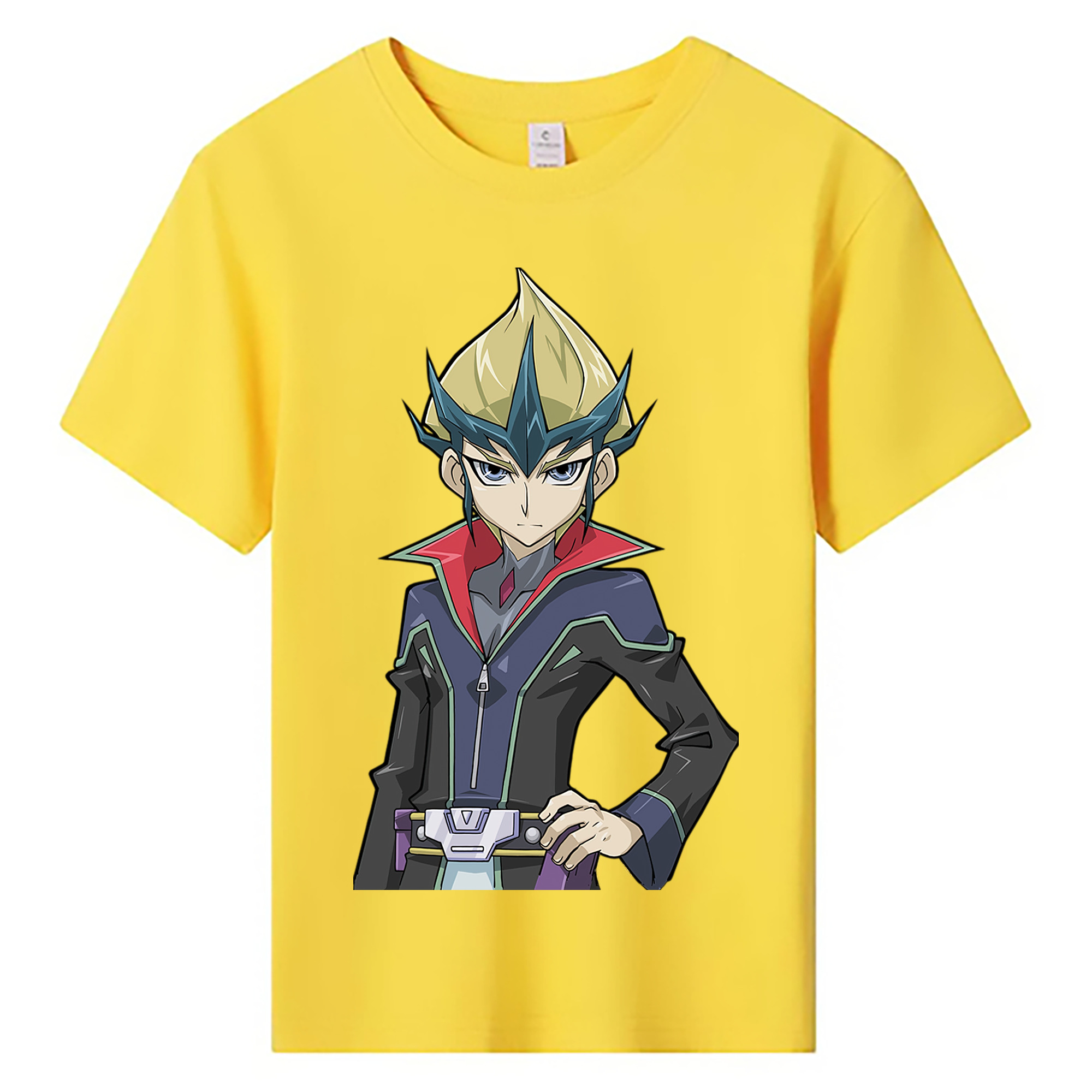 （画像用） 遊☆戯☆王 Yu-Gi-Oh! 綿100％キッズTシャツ（フロントプリント）