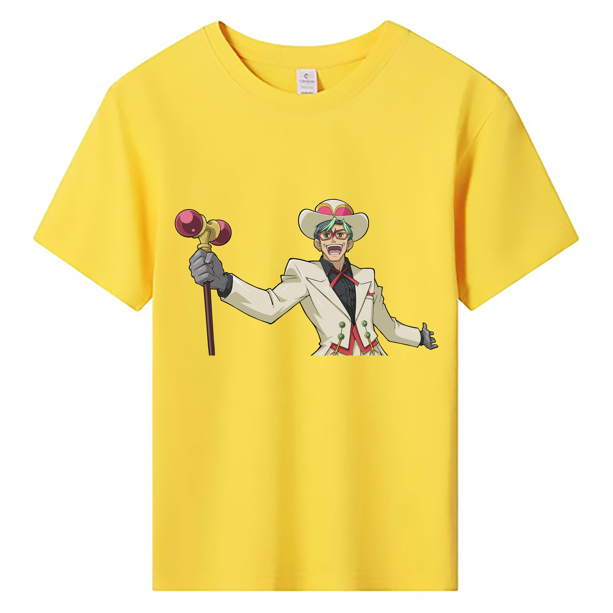 （画像用） 遊☆戯☆王 Yu-Gi-Oh! 綿100％キッズTシャツ（フロントプリント）