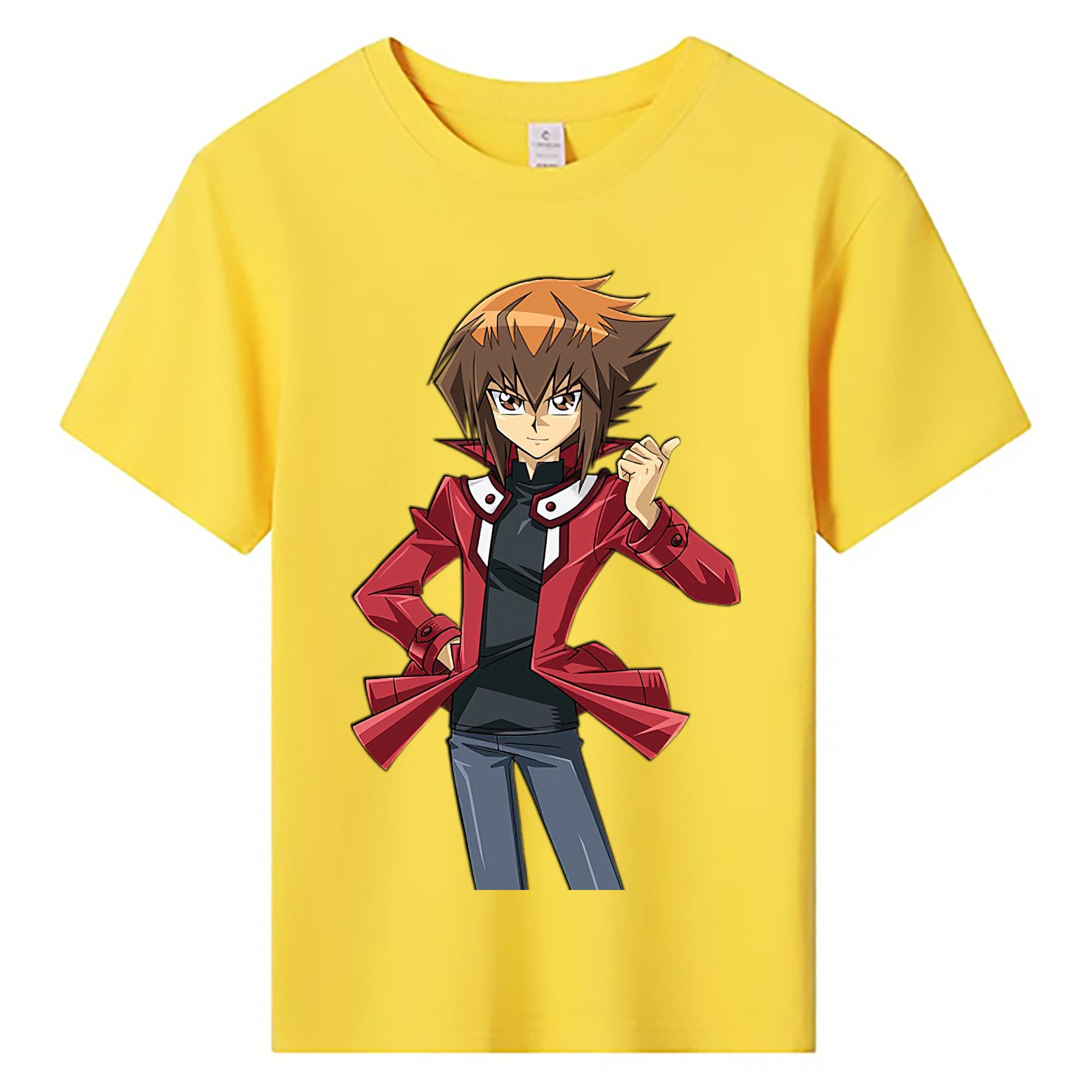 （画像用） 遊☆戯☆王 Yu-Gi-Oh! 綿100％キッズTシャツ（フロントプリント）