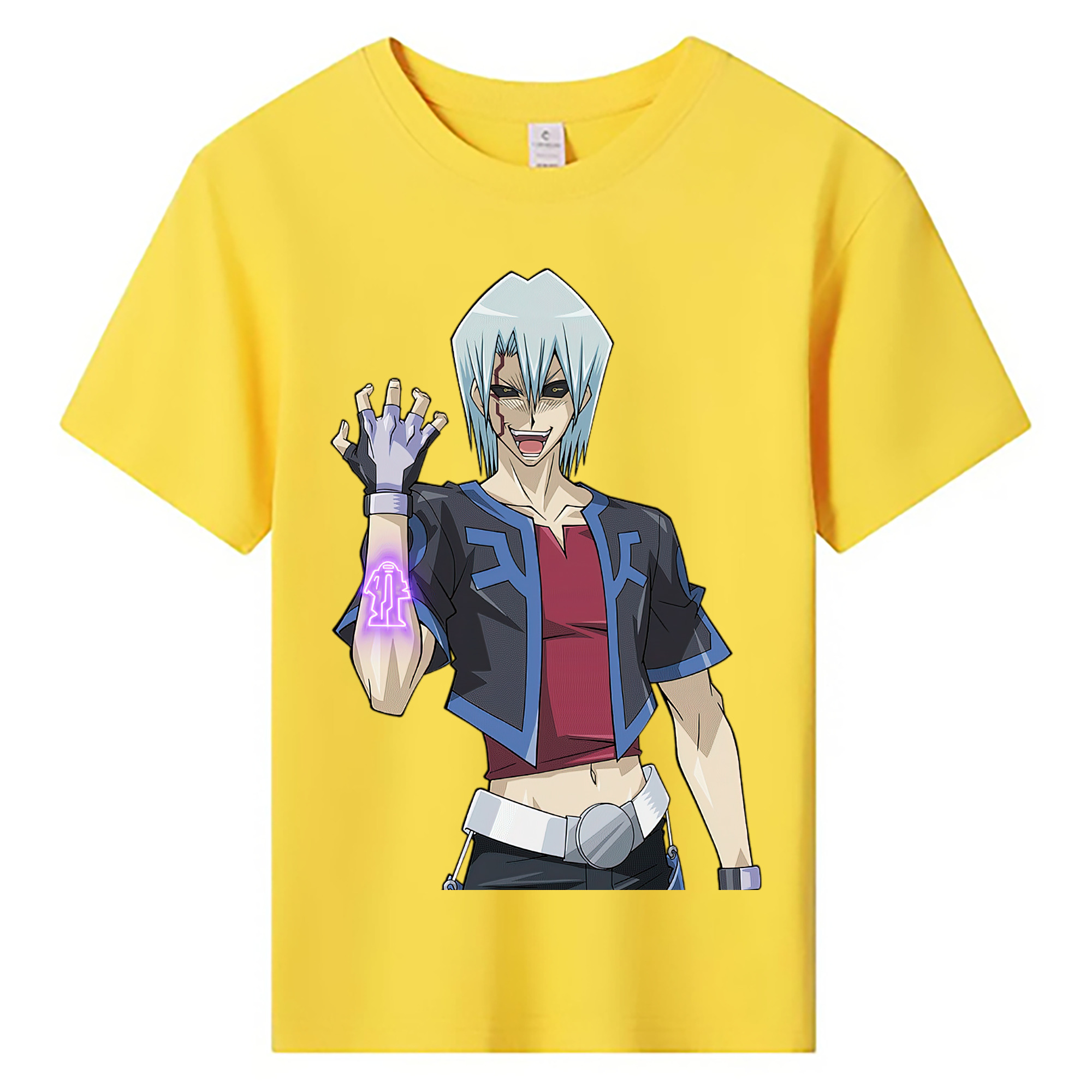 （画像用） 遊☆戯☆王 Yu-Gi-Oh! 綿100％キッズTシャツ（フロントプリント）
