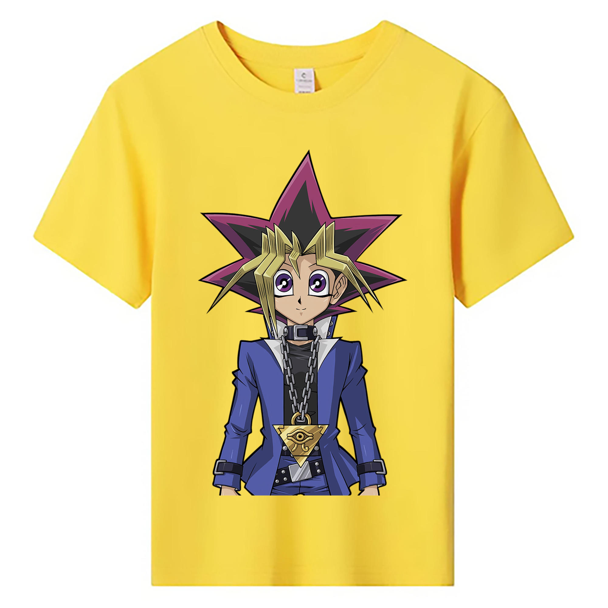 （画像用） 遊☆戯☆王 Yu-Gi-Oh! 綿100％キッズTシャツ（フロントプリント）