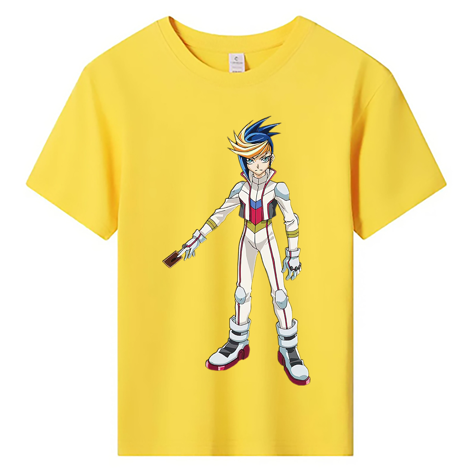 （画像用） 遊☆戯☆王 Yu-Gi-Oh! 綿100％キッズTシャツ（フロントプリント）