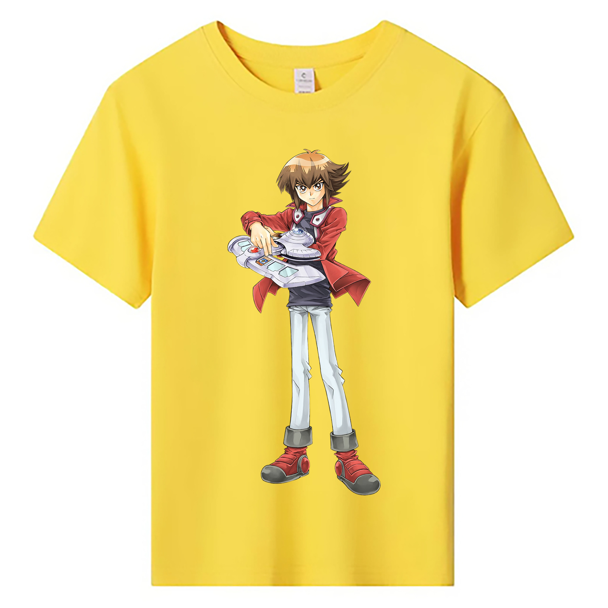 （画像用） 遊☆戯☆王 Yu-Gi-Oh! 綿100％キッズTシャツ（フロントプリント）