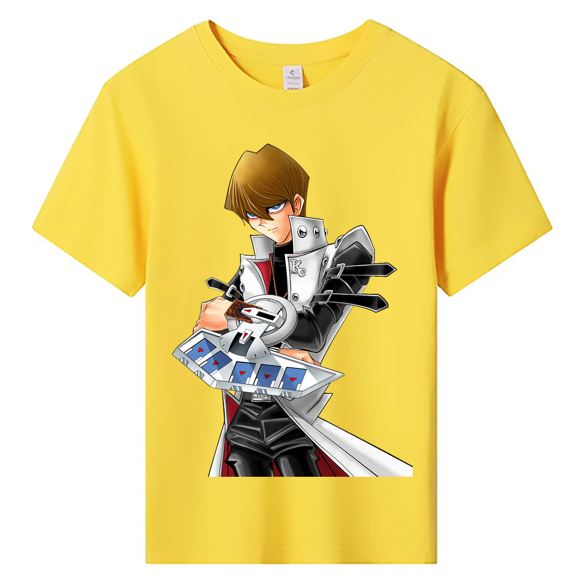 （画像用） 遊☆戯☆王 Yu-Gi-Oh! 綿100％キッズTシャツ（フロントプリント）
