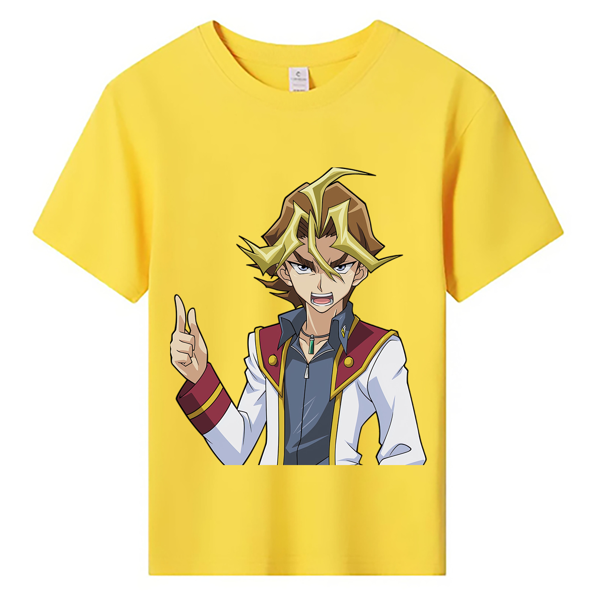 （画像用） 遊☆戯☆王 Yu-Gi-Oh! 綿100％キッズTシャツ（フロントプリント）