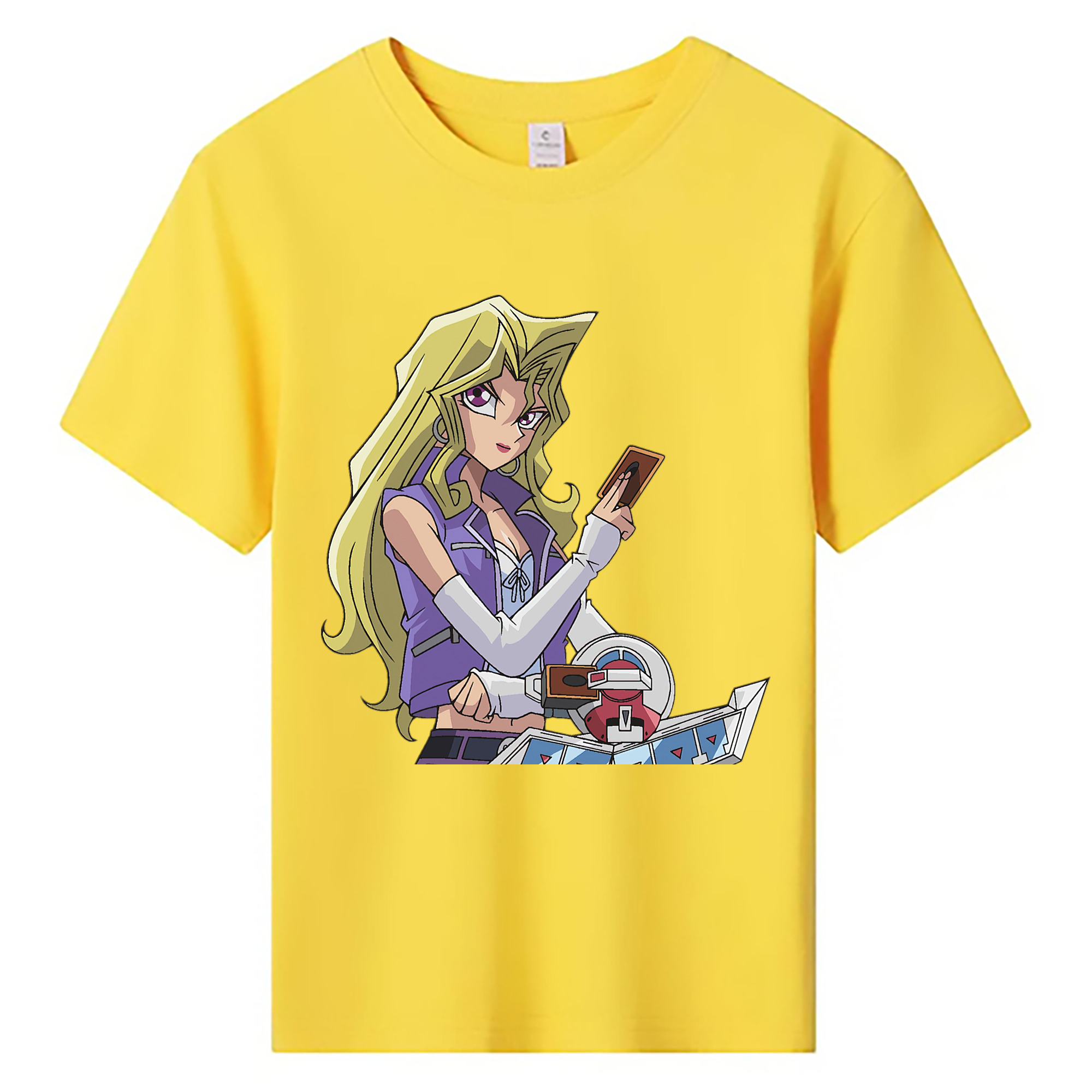 （画像用） 遊☆戯☆王 Yu-Gi-Oh! 綿100％キッズTシャツ（フロントプリント）