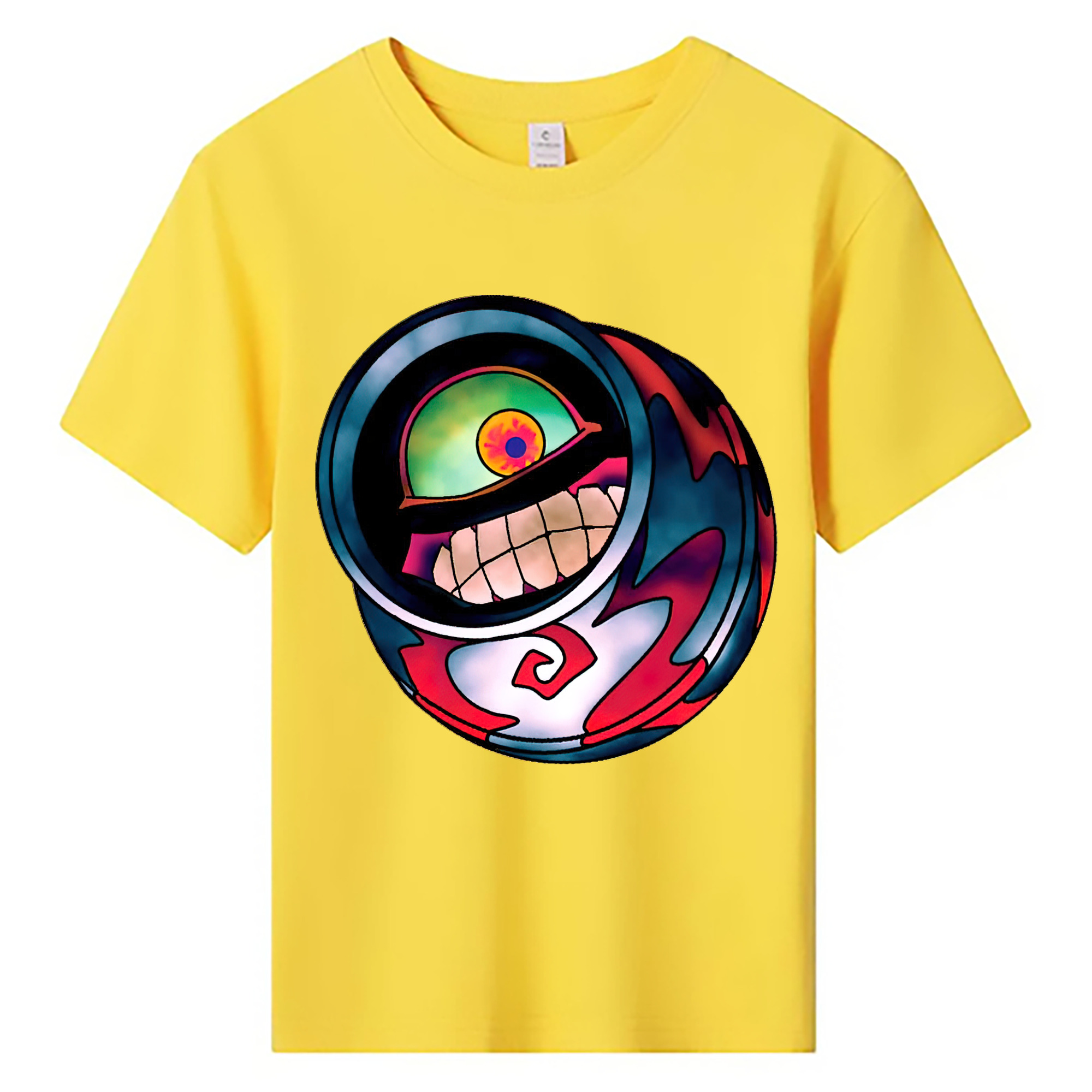 （画像用） 遊☆戯☆王 Yu-Gi-Oh! 綿100％キッズTシャツ（フロントプリント）