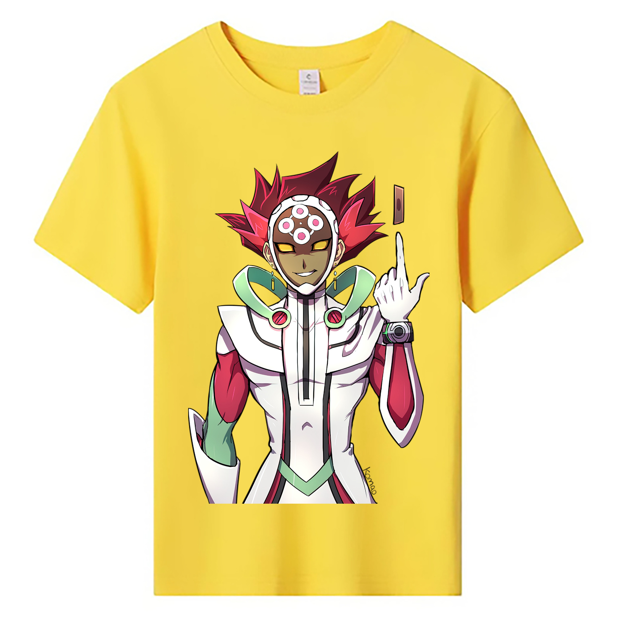 （画像用） 遊☆戯☆王 Yu-Gi-Oh! 綿100％キッズTシャツ（フロントプリント）