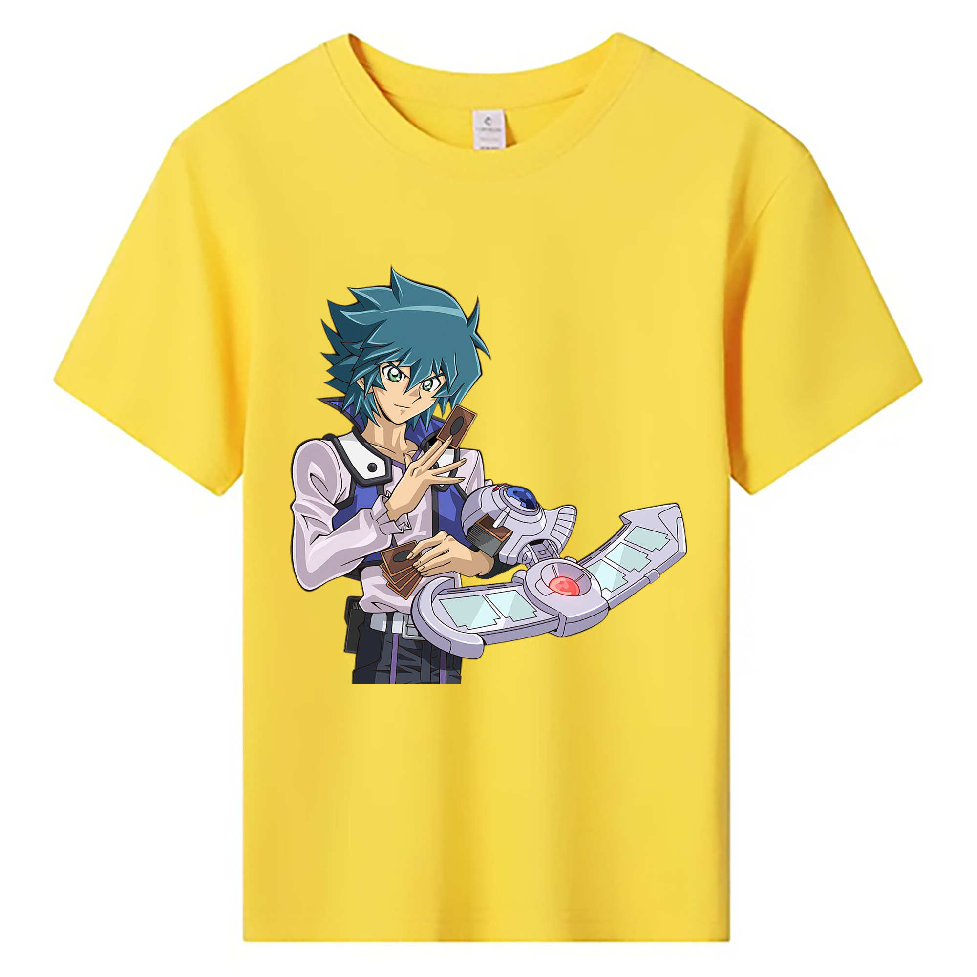 （画像用） 遊☆戯☆王 Yu-Gi-Oh! 綿100％キッズTシャツ（フロントプリント）