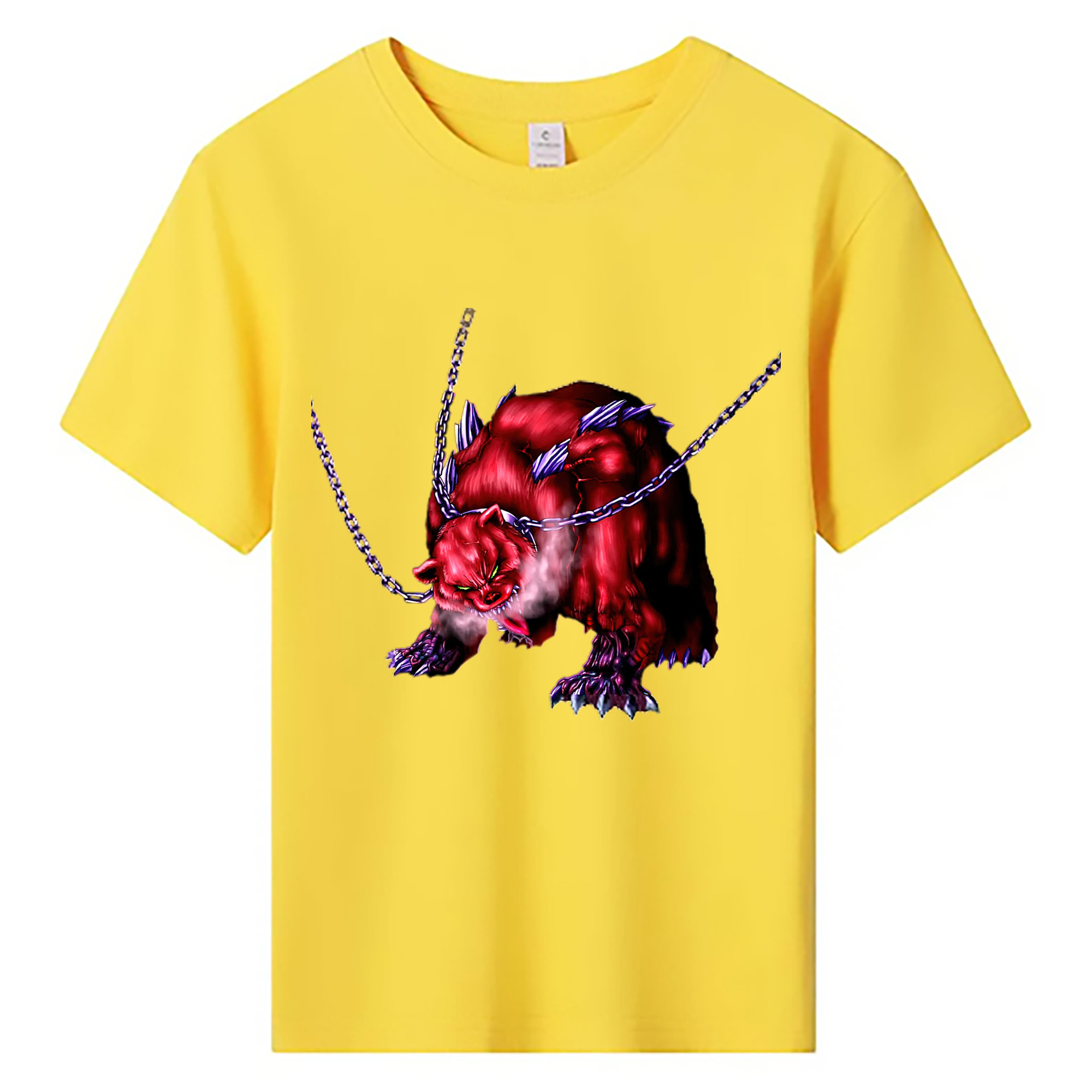 （画像用） 遊☆戯☆王 Yu-Gi-Oh! 綿100％キッズTシャツ（フロントプリント）