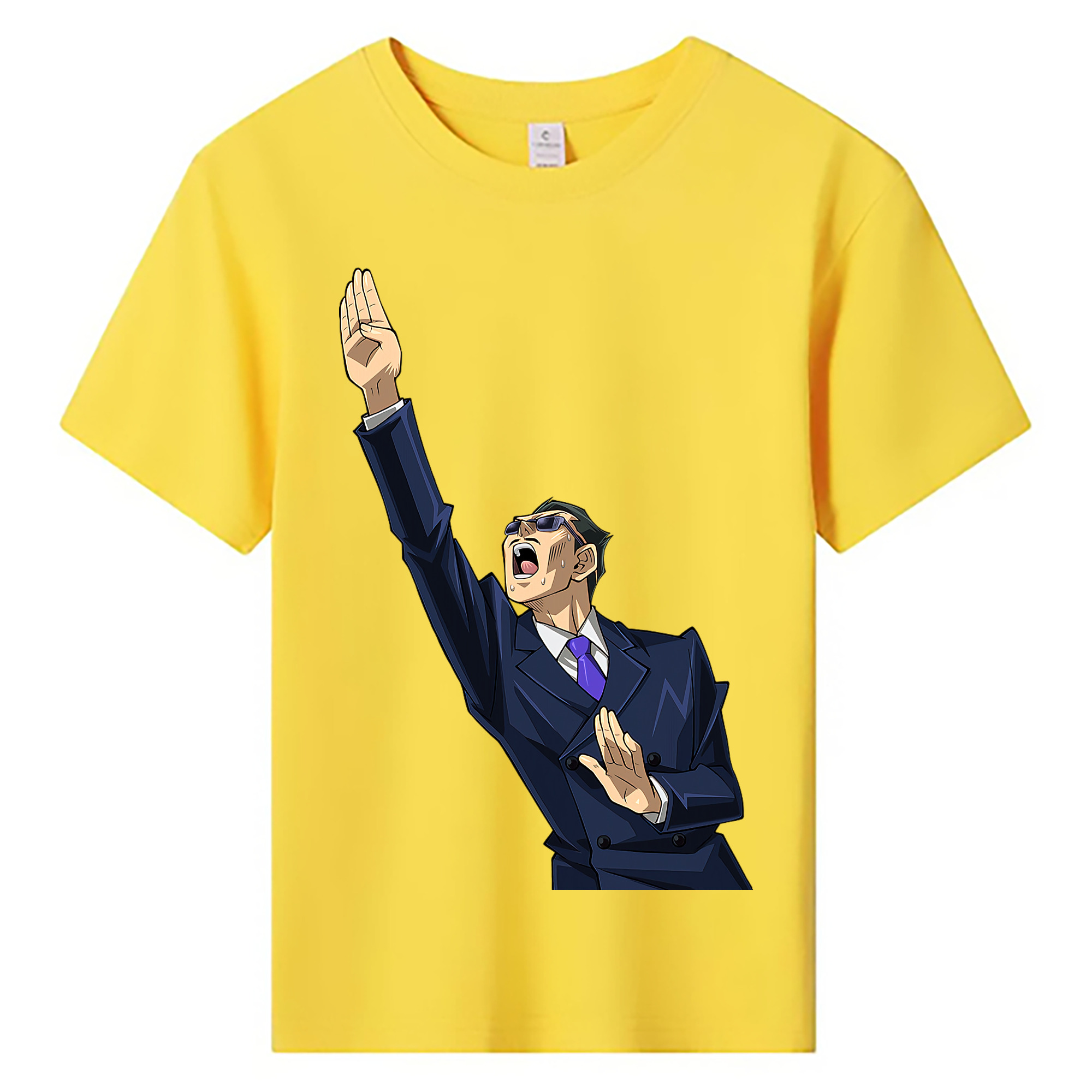（画像用） 遊☆戯☆王 Yu-Gi-Oh! 綿100％キッズTシャツ（フロントプリント）