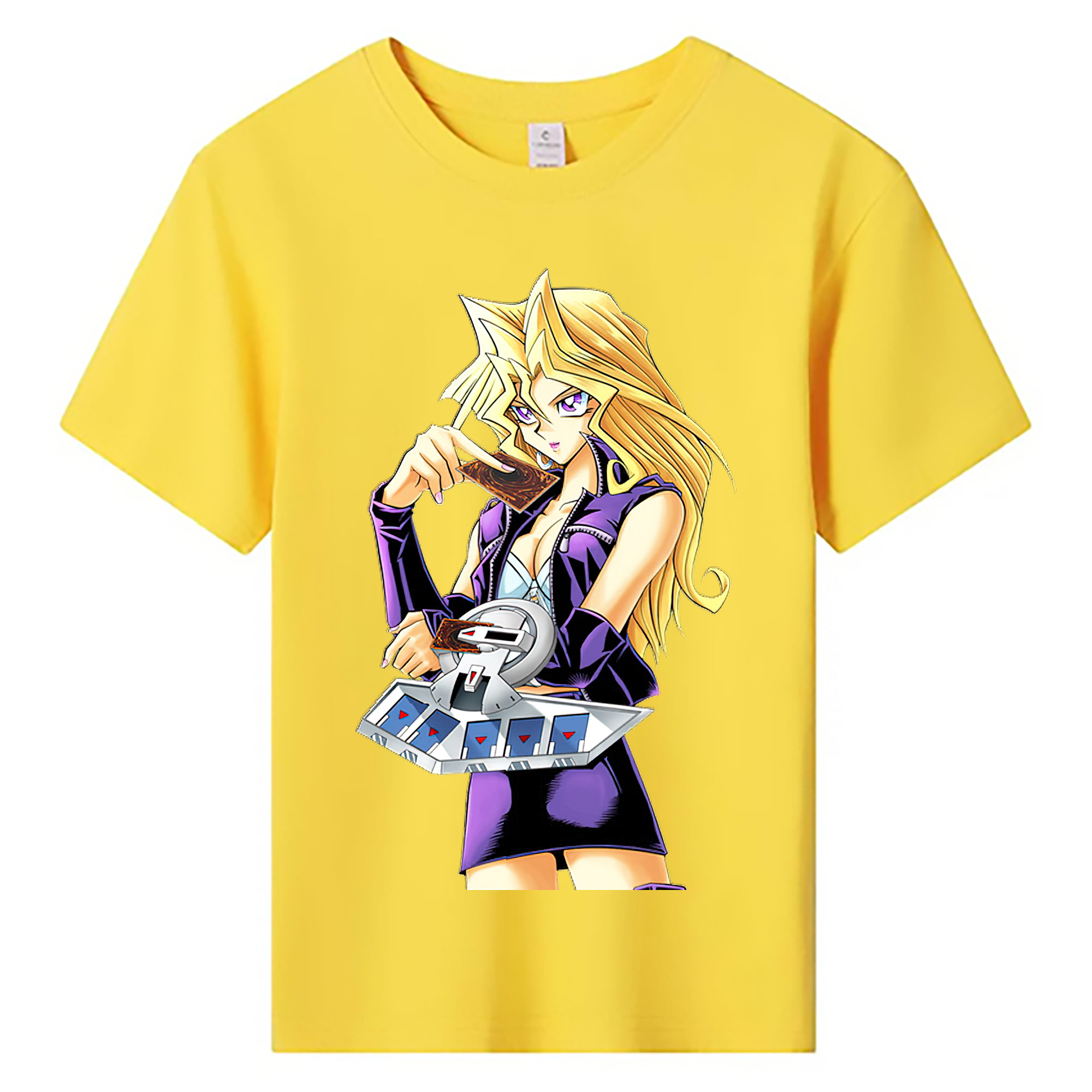 （画像用） 遊☆戯☆王 Yu-Gi-Oh! 綿100％キッズTシャツ（フロントプリント）