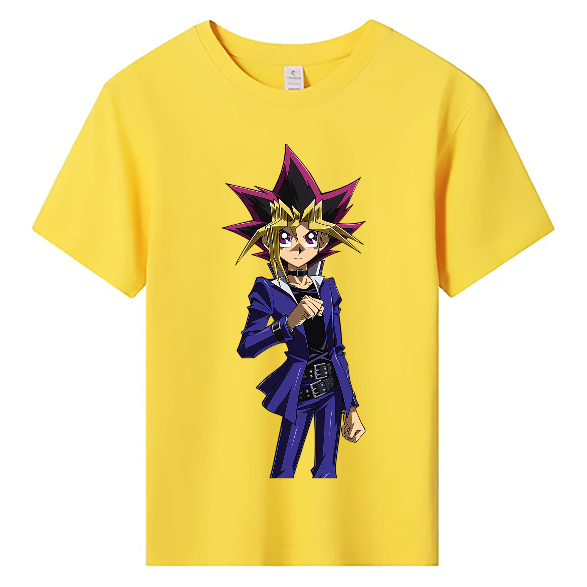 （画像用） 遊☆戯☆王 Yu-Gi-Oh! 綿100％キッズTシャツ（フロントプリント）