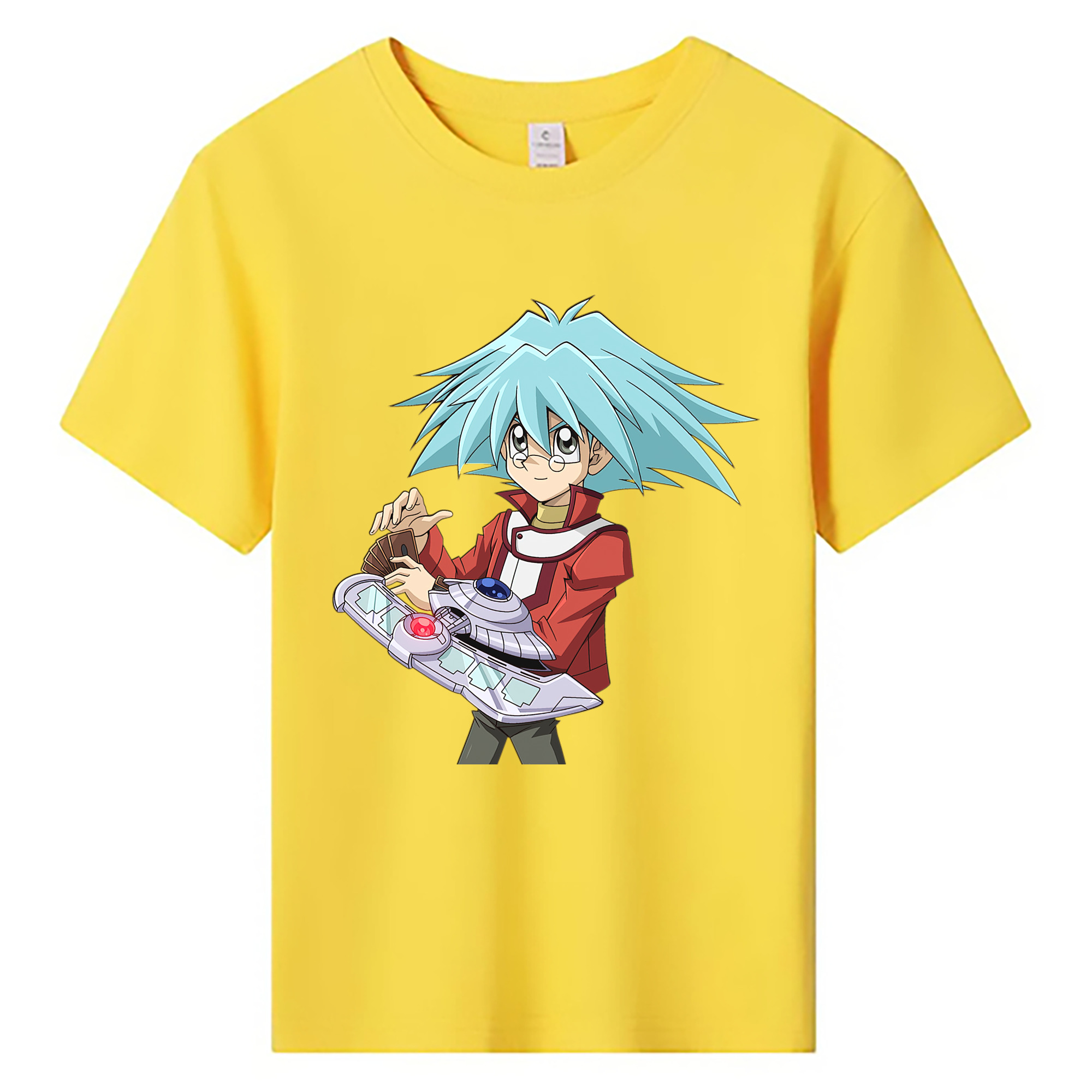 （画像用） 遊☆戯☆王 Yu-Gi-Oh! 綿100％キッズTシャツ（フロントプリント）