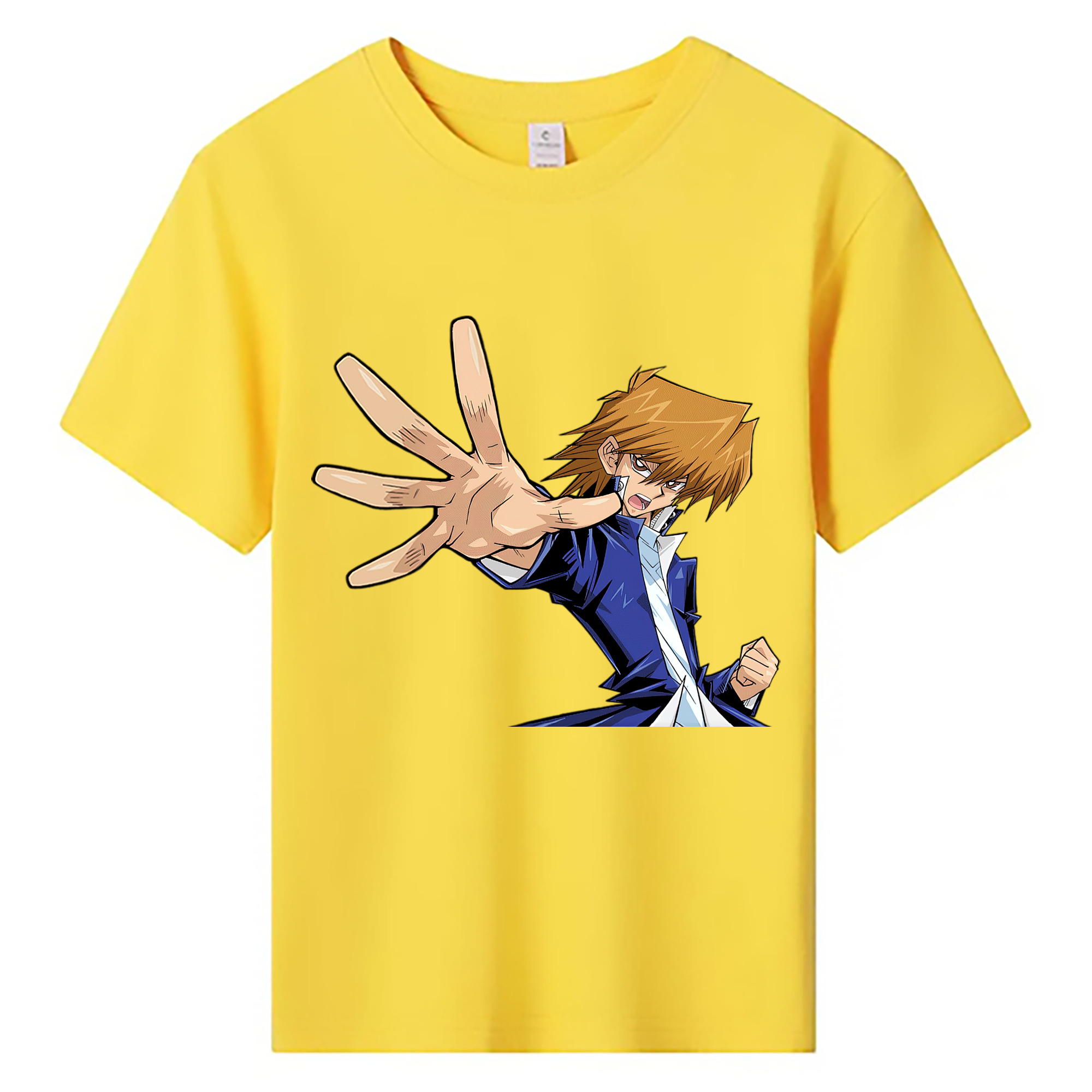 （画像用） 遊☆戯☆王 Yu-Gi-Oh! 綿100％キッズTシャツ（フロントプリント）