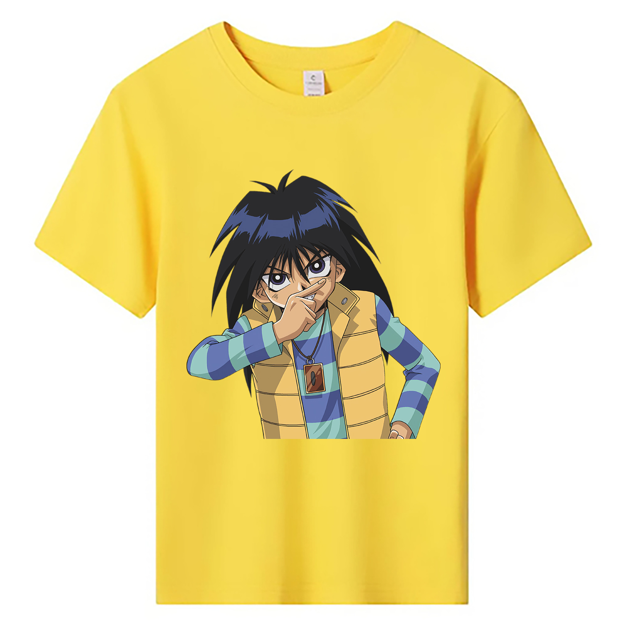 （画像用） 遊☆戯☆王 Yu-Gi-Oh! 綿100％キッズTシャツ（フロントプリント）