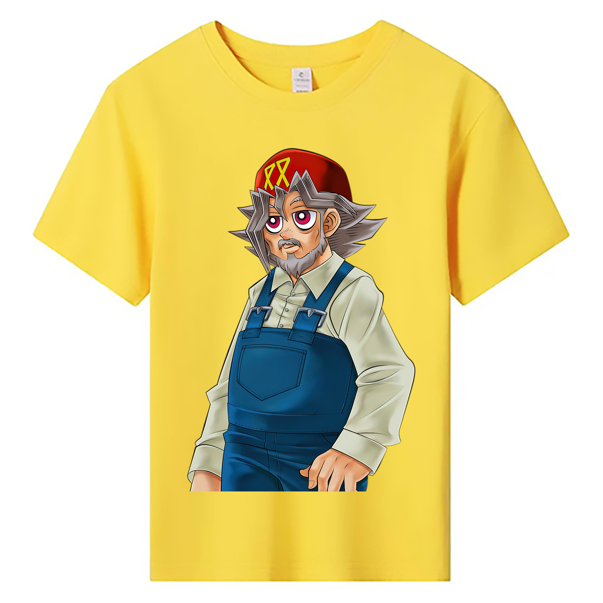 （画像用） 遊☆戯☆王 Yu-Gi-Oh! 綿100％キッズTシャツ（フロントプリント）