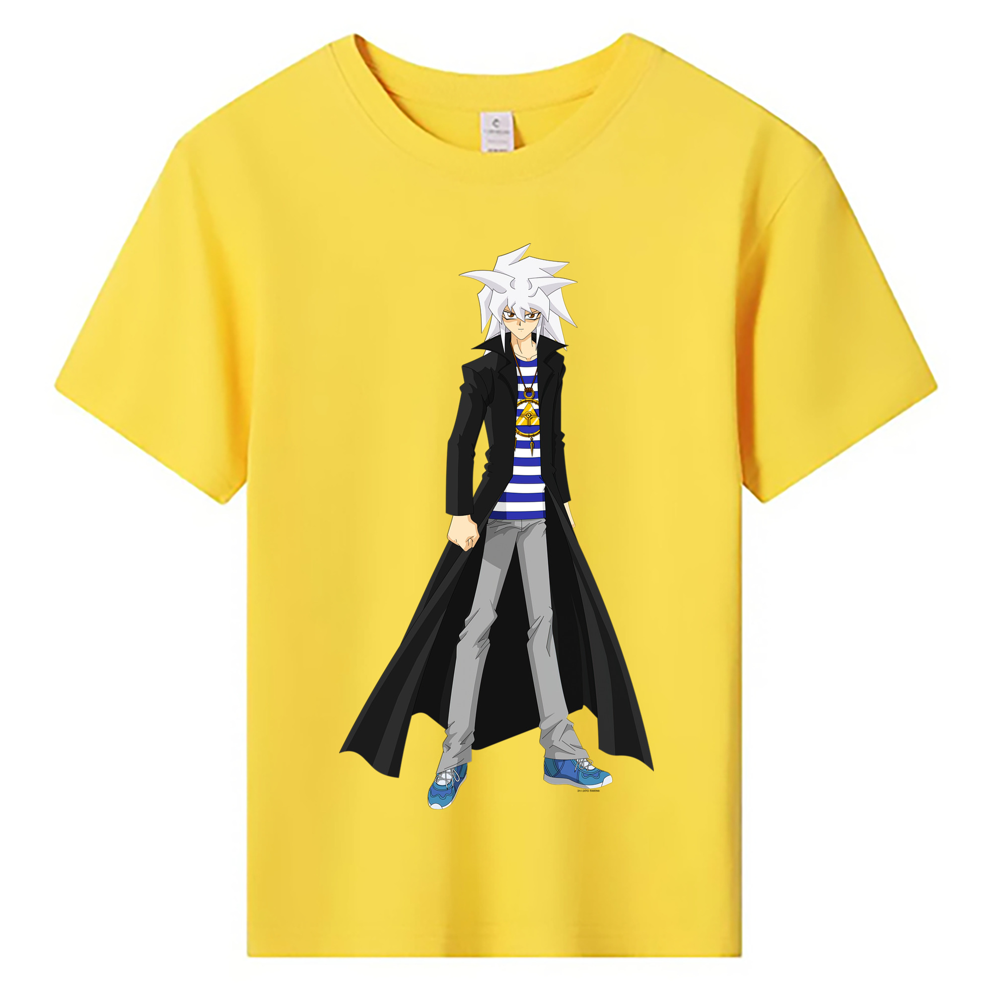 （画像用） 遊☆戯☆王 Yu-Gi-Oh! 綿100％キッズTシャツ（フロントプリント）