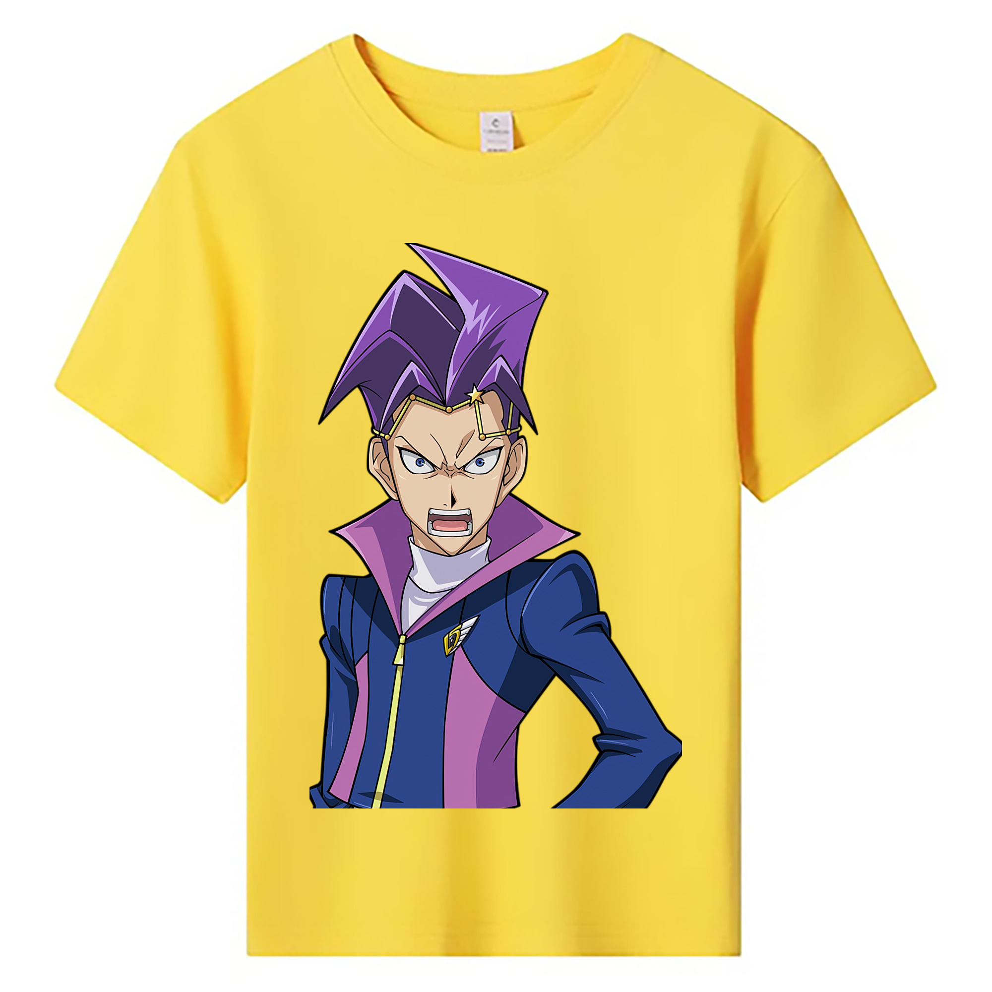 （画像用） 遊☆戯☆王 Yu-Gi-Oh! 綿100％キッズTシャツ（フロントプリント）