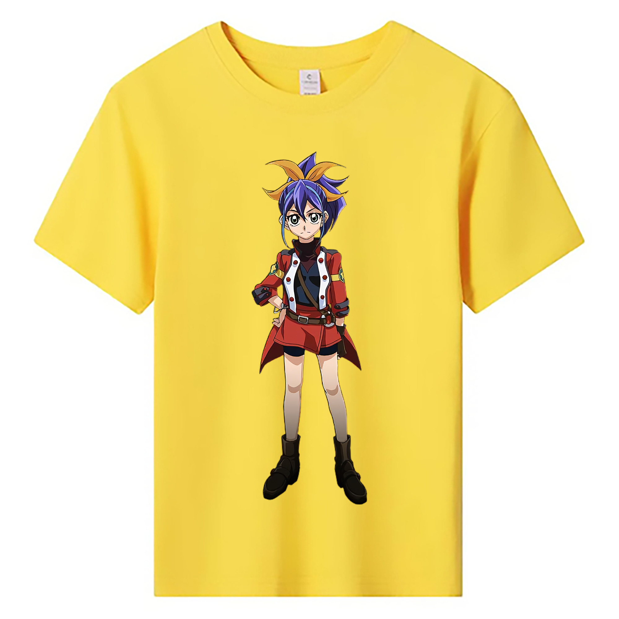 （画像用） 遊☆戯☆王 Yu-Gi-Oh! 綿100％キッズTシャツ（フロントプリント）