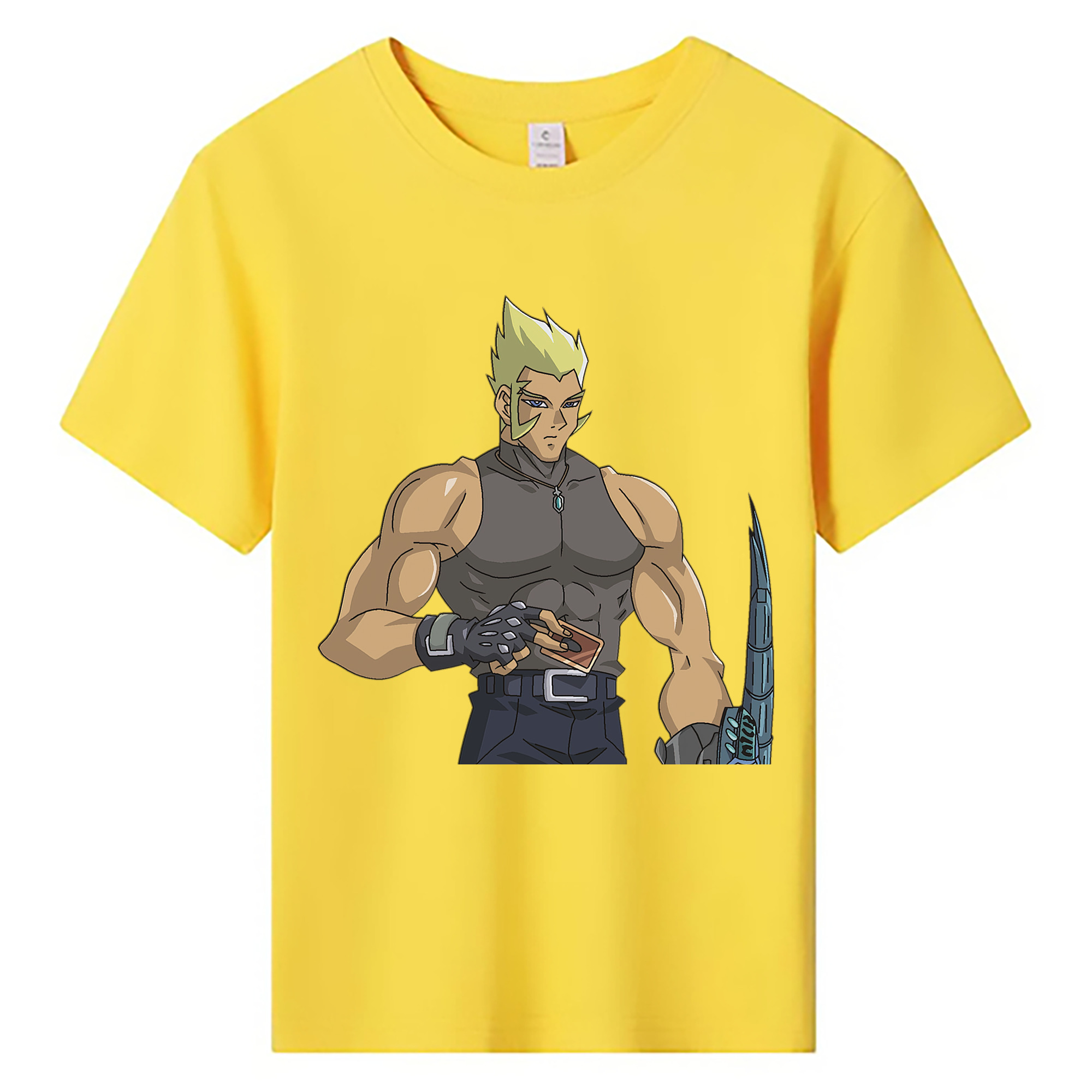（画像用） 遊☆戯☆王 Yu-Gi-Oh! 綿100％キッズTシャツ（フロントプリント）