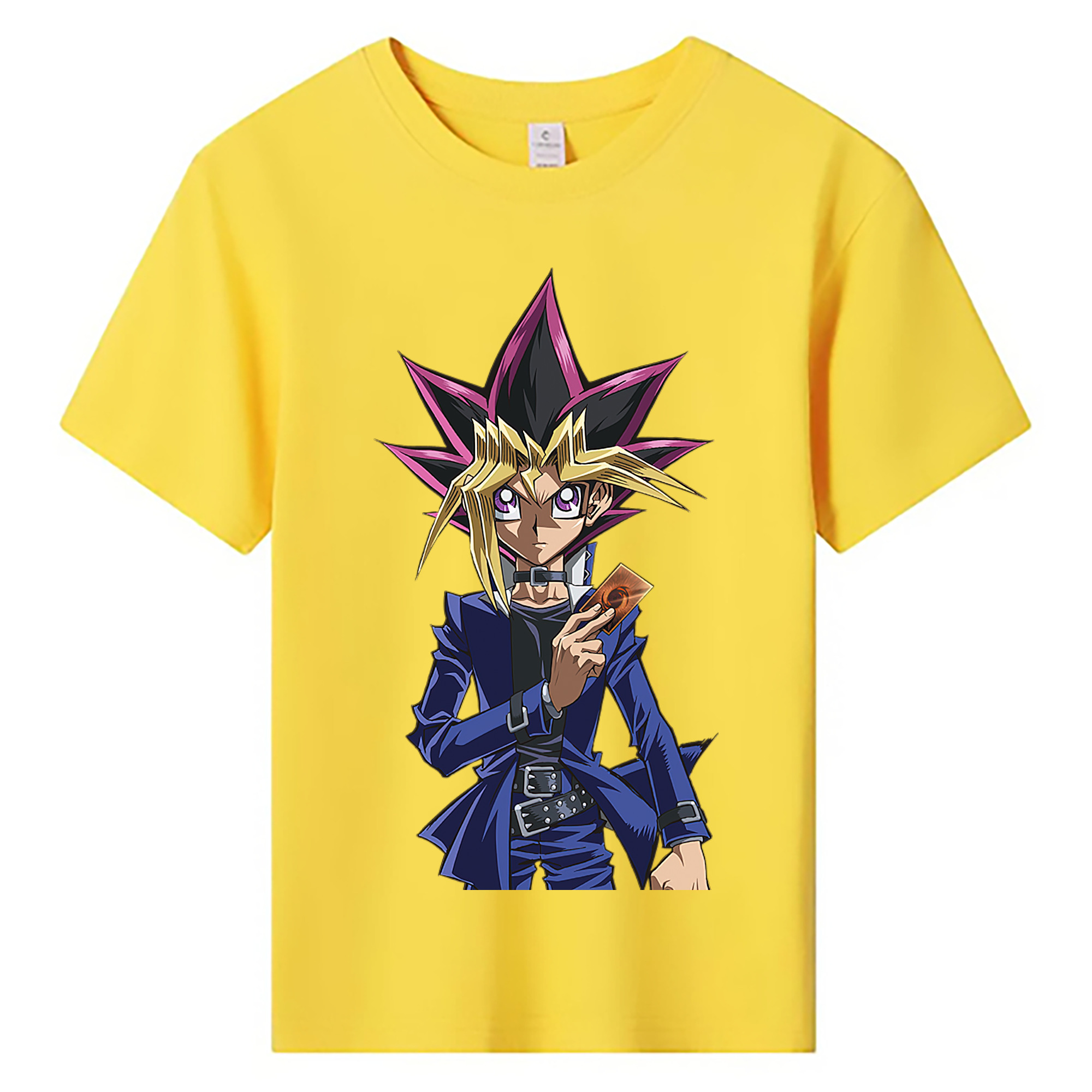 （画像用） 遊☆戯☆王 Yu-Gi-Oh! 綿100％キッズTシャツ（フロントプリント）