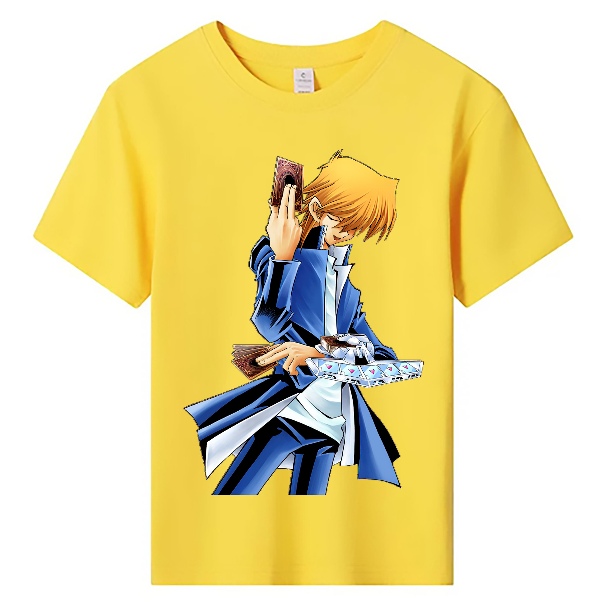 （画像用） 遊☆戯☆王 Yu-Gi-Oh! 綿100％キッズTシャツ（フロントプリント）