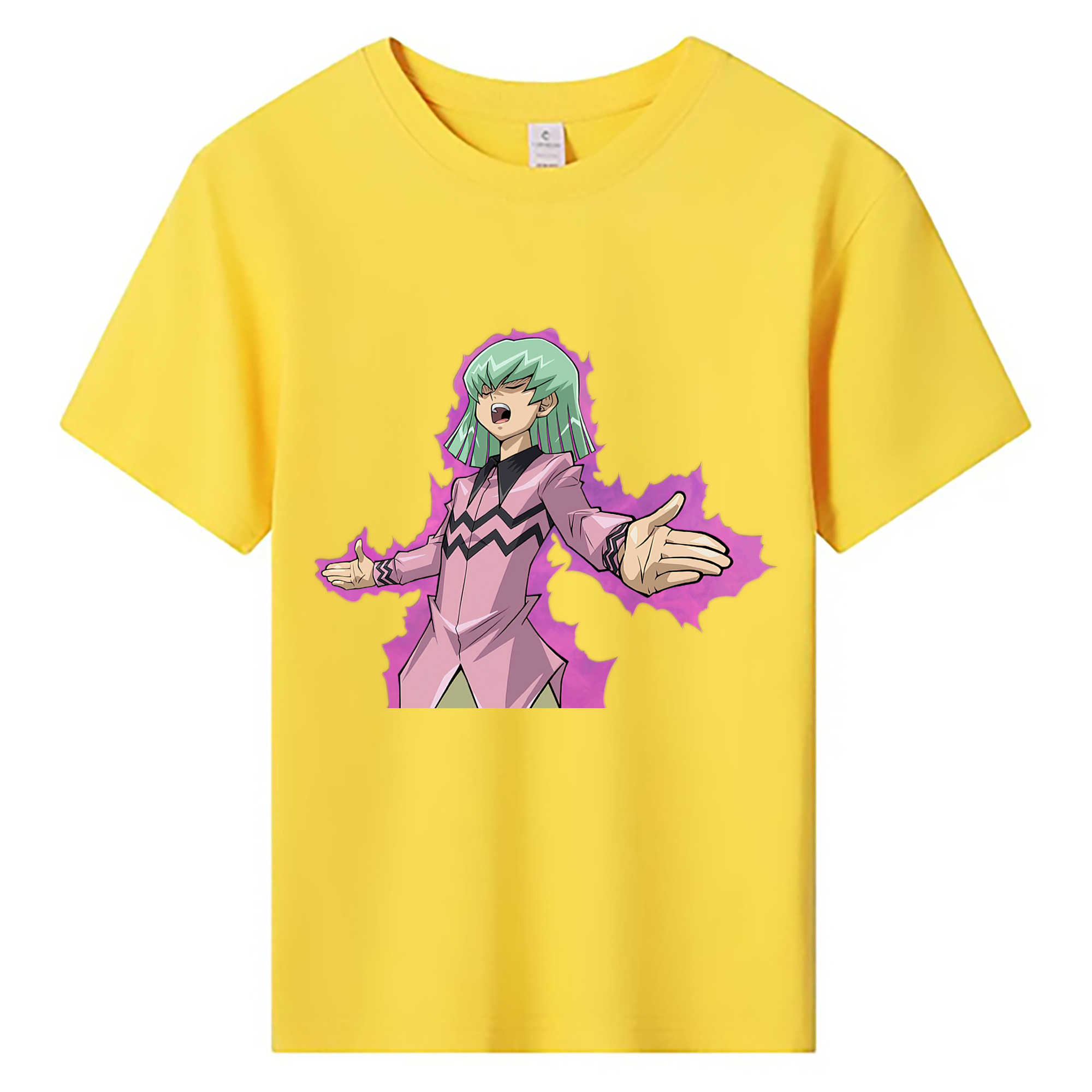 （画像用） 遊☆戯☆王 Yu-Gi-Oh! 綿100％キッズTシャツ（フロントプリント）