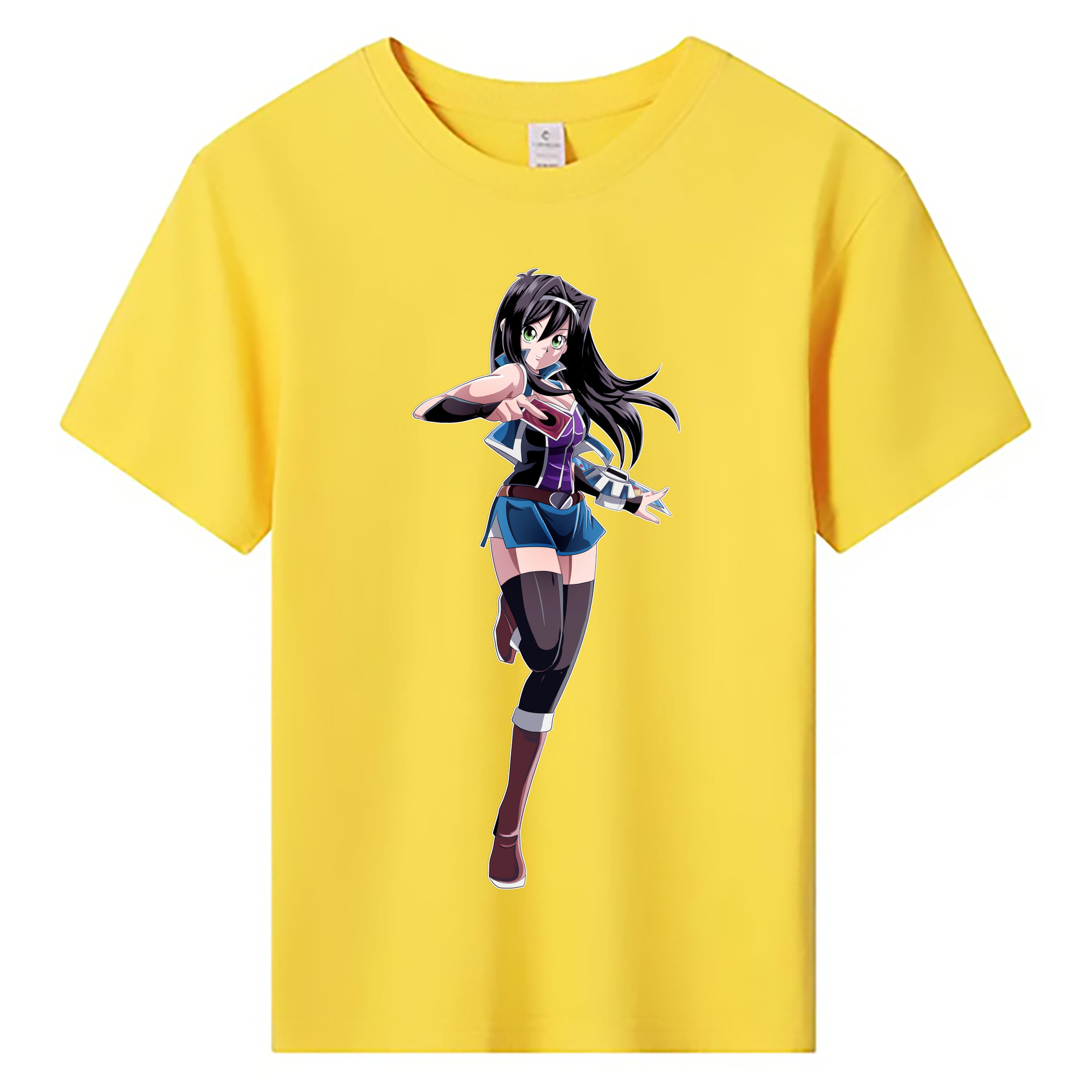 （画像用） 遊☆戯☆王 Yu-Gi-Oh! 綿100％キッズTシャツ（フロントプリント）